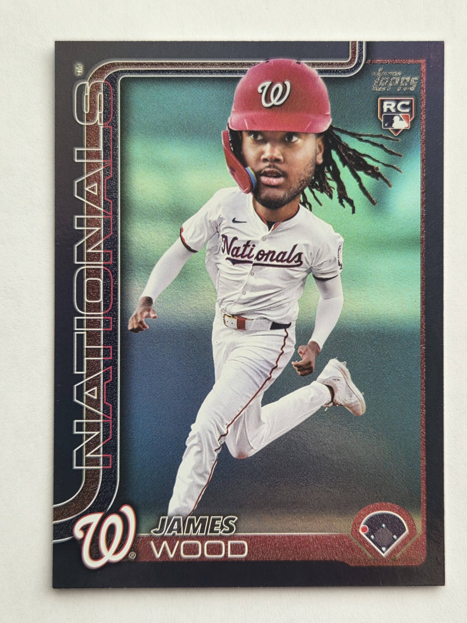 James Wood 2025 Topps RC card investment