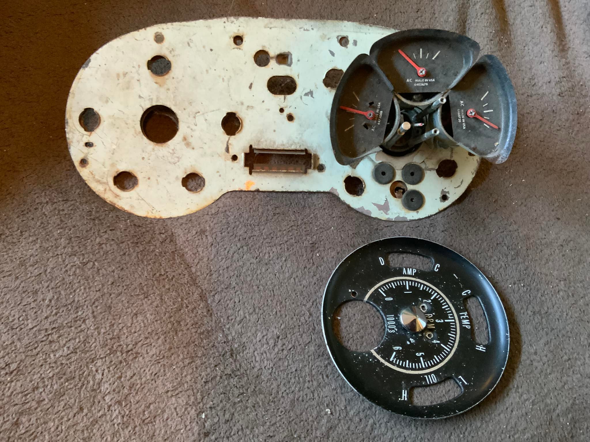 Vintage Mustang Forum | The clock on my wife’s 65 Rally Pac has finally ...