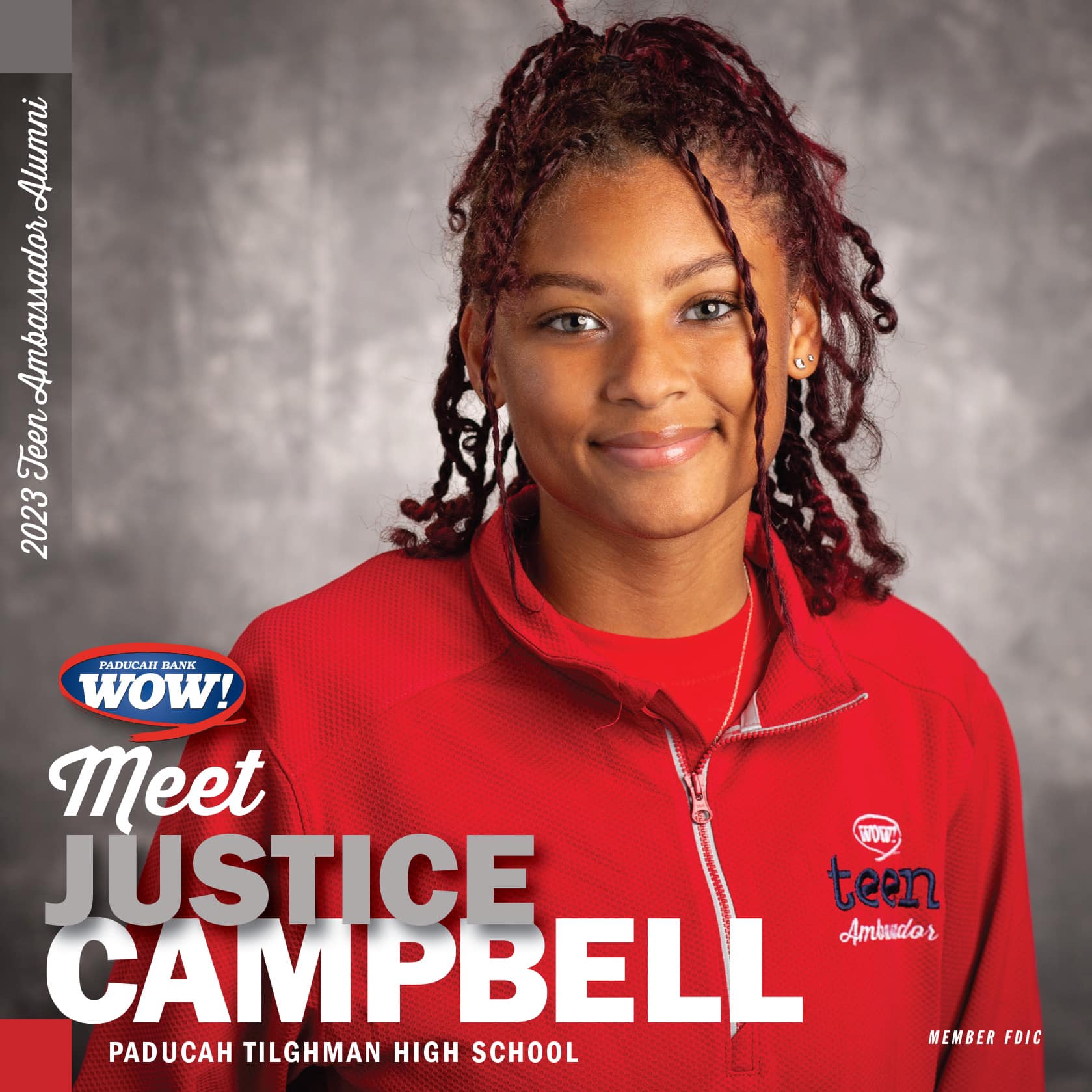 Paducah Bank - Meet Justice Campbell! The Paducah Tilghman... | Facebook