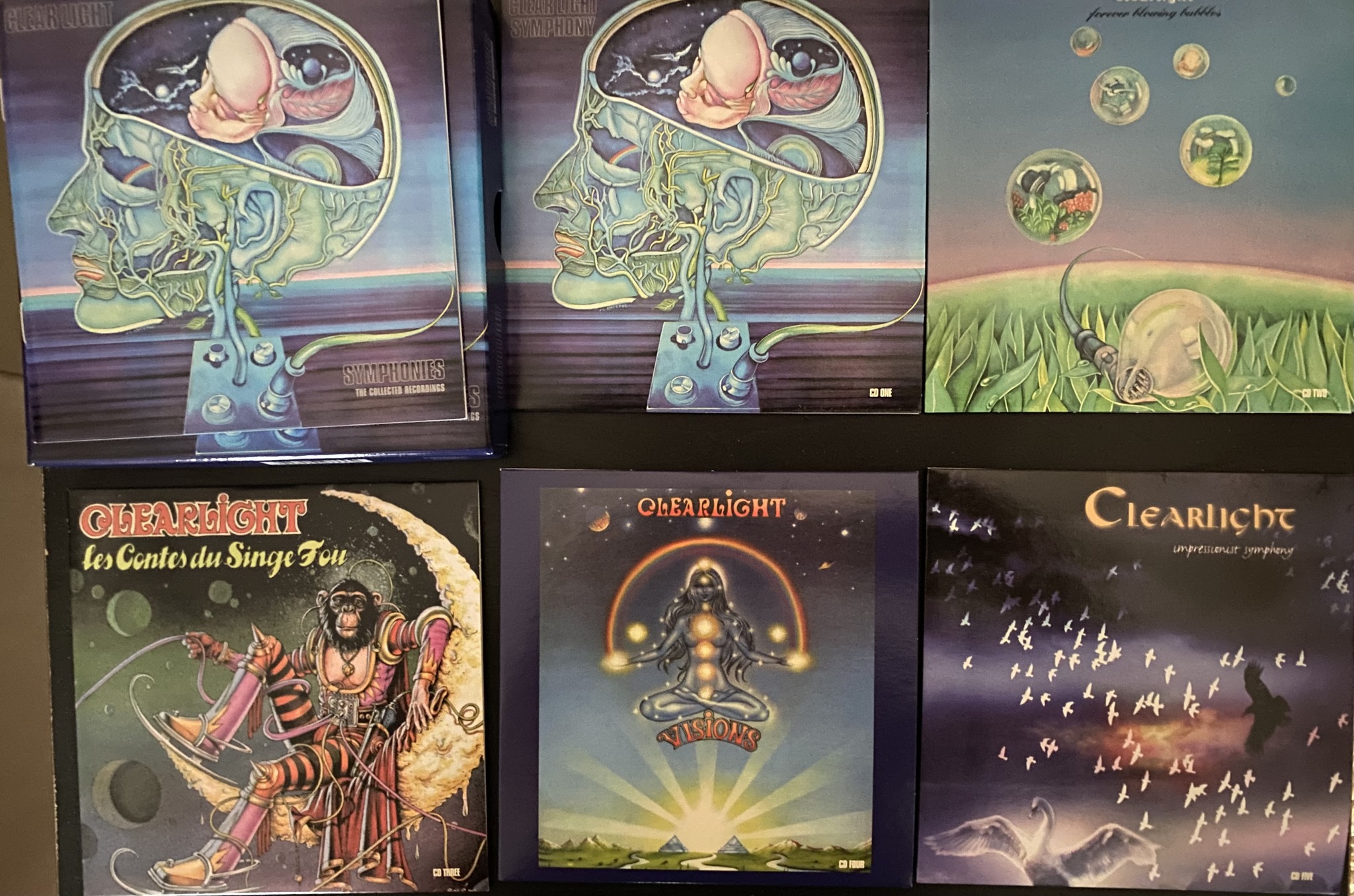 Clearlight symphonies box set release | Canterbury, England