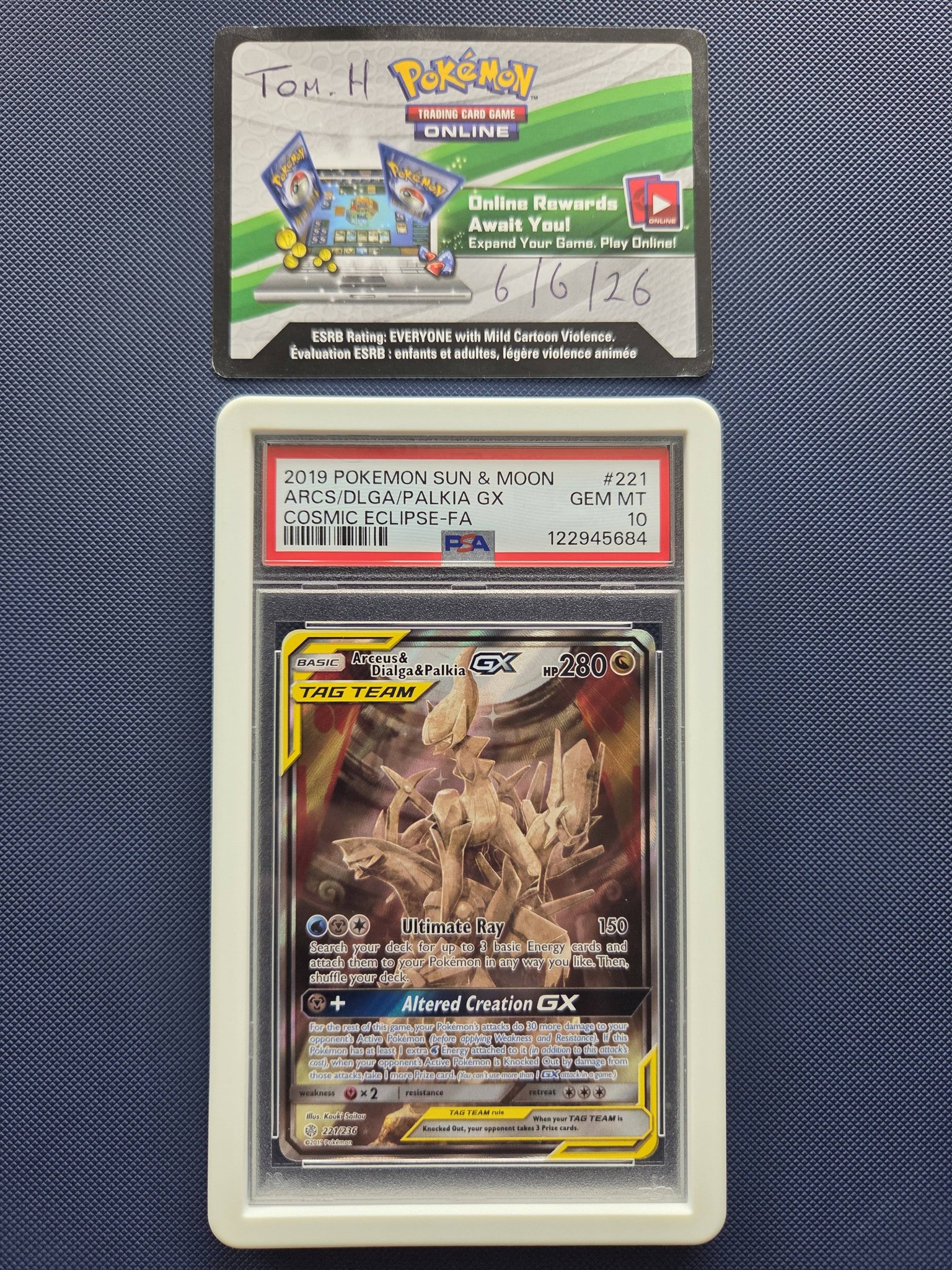 arceus pokemon card tag team Amazon.com: Venusaur & Dialga & Palkia GX - 156/236 Arceus Pokemon Tag Team Card