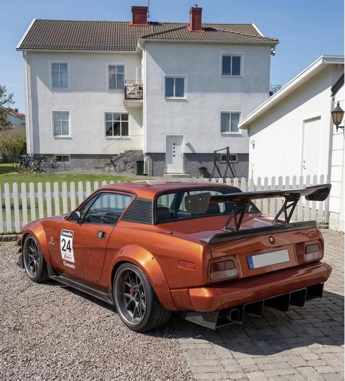 【激レア】サークルT STUDIO DESIGN TOUR PROTOTYPE Updated and a bit modernized Triumph TR7 from 1976. Reimagined by