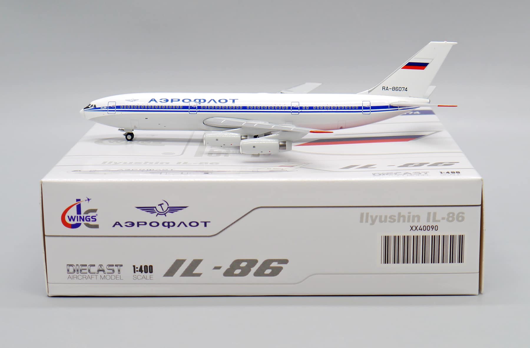 1/400 アエロフロート IL-86 Aeroflot IL-86 1:400 scale model