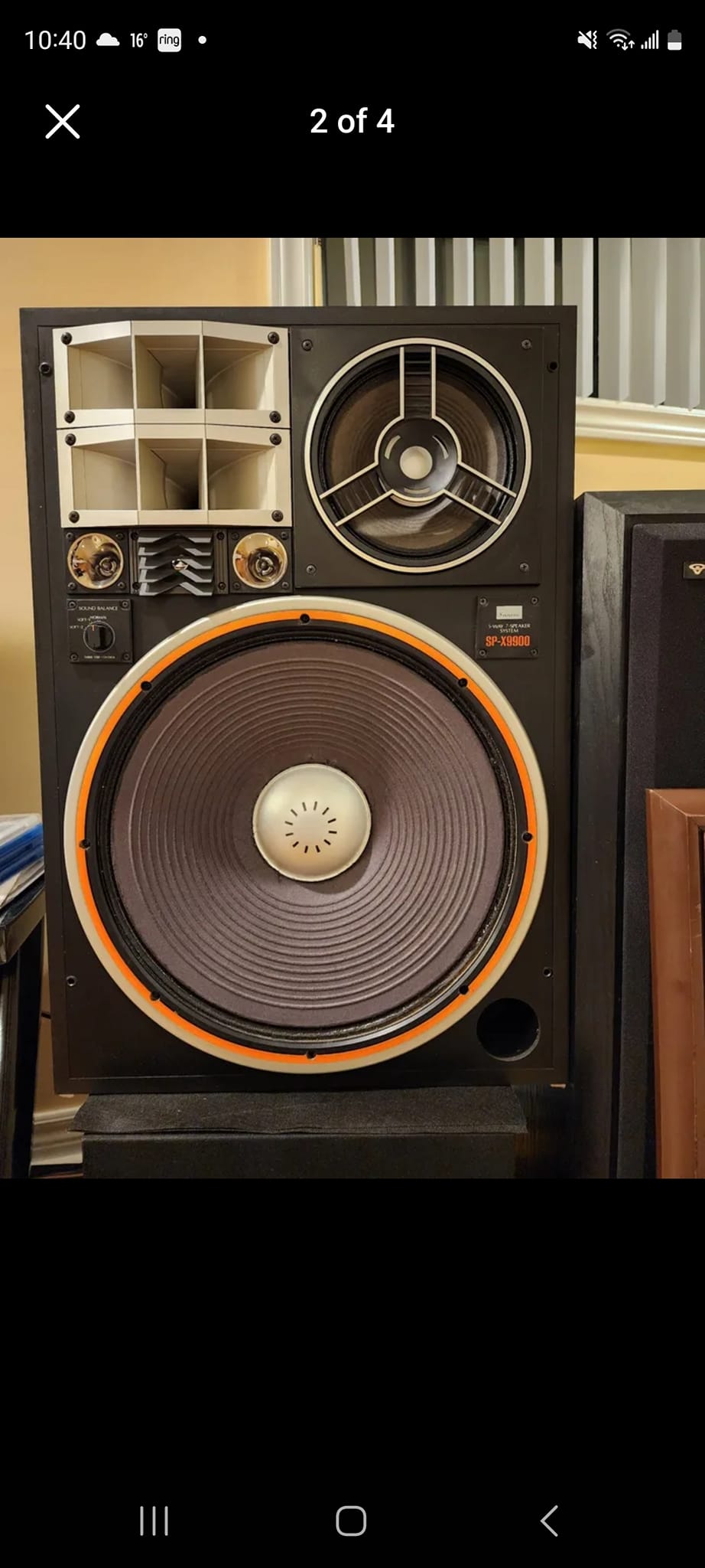 ONKYO D-500ii Liverpool Loudspeakers (Vintage)