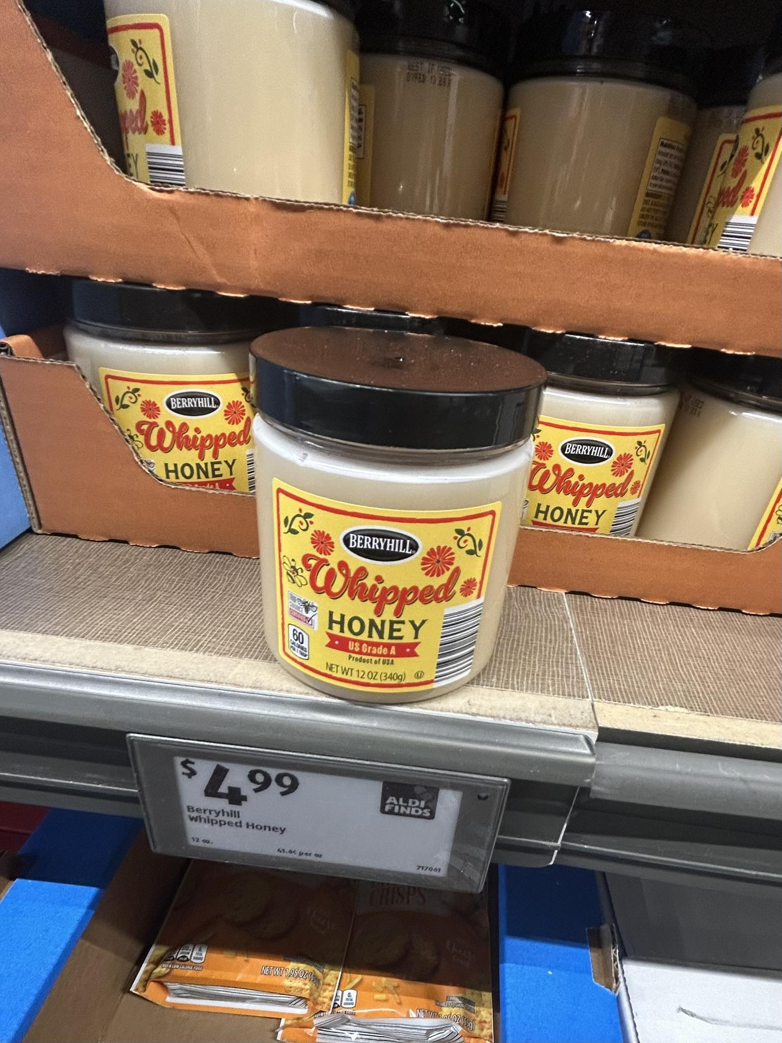 I have no idea what to do with whipped honey, but buying first and 