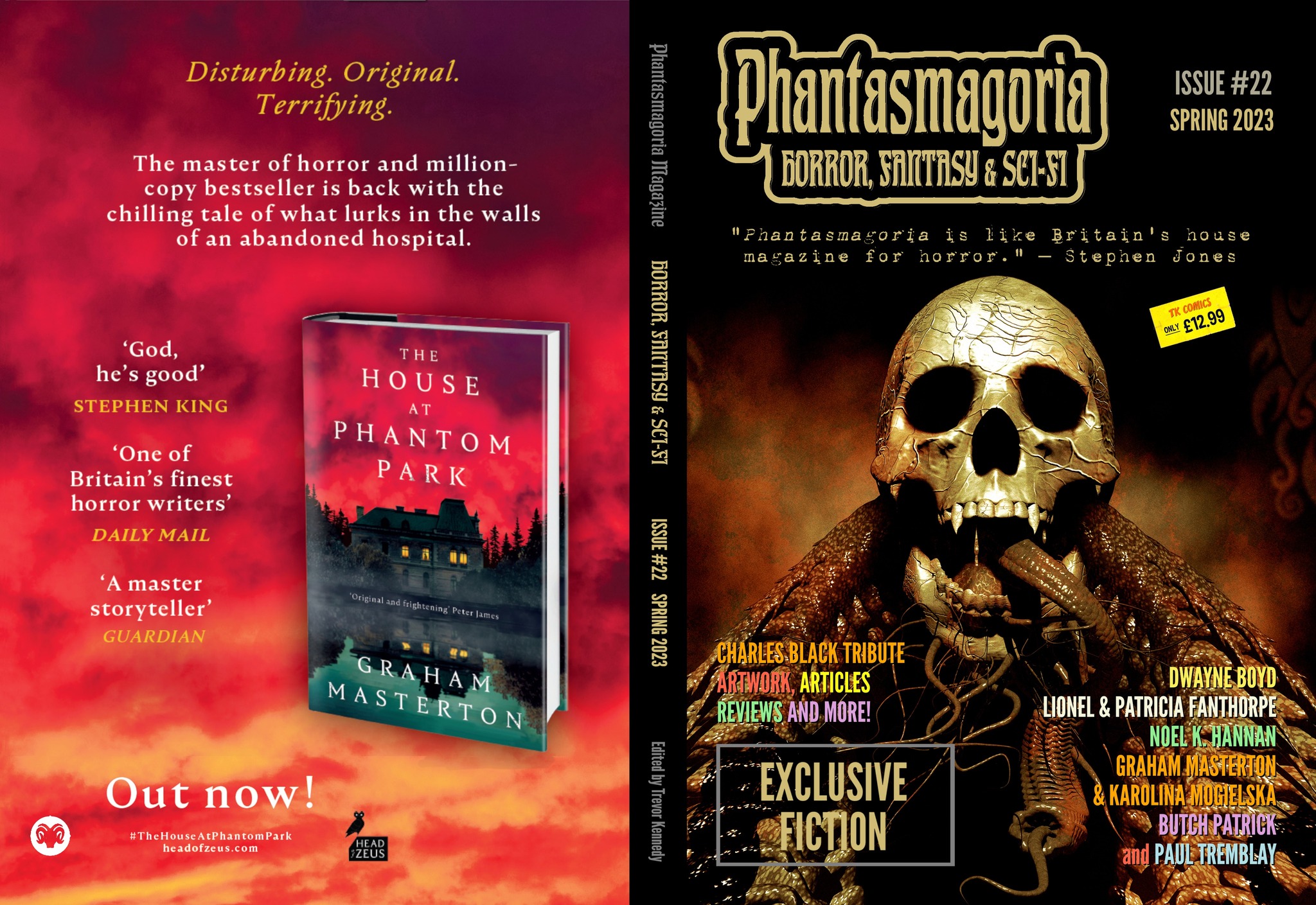 Phantasmagoria issue 22 available on Amazon