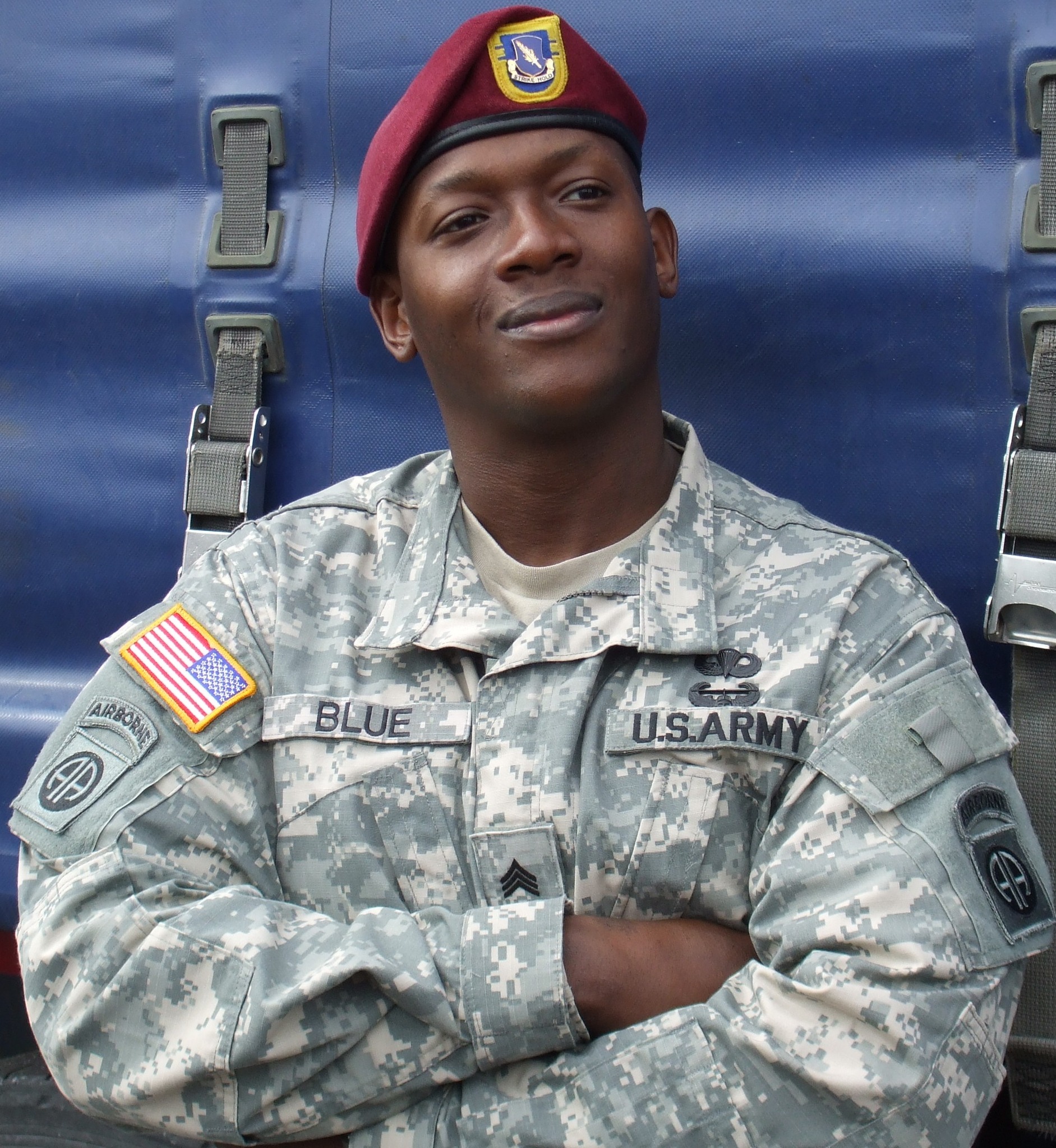 Veteran Eric Blue shares his military and fitness journey