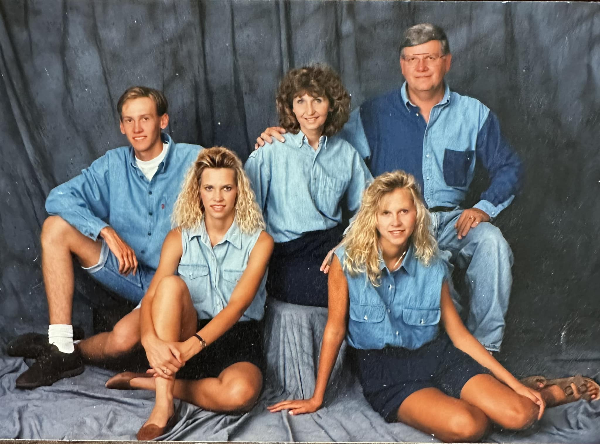 August 1993. My family cleared the denim wear section at GAP.