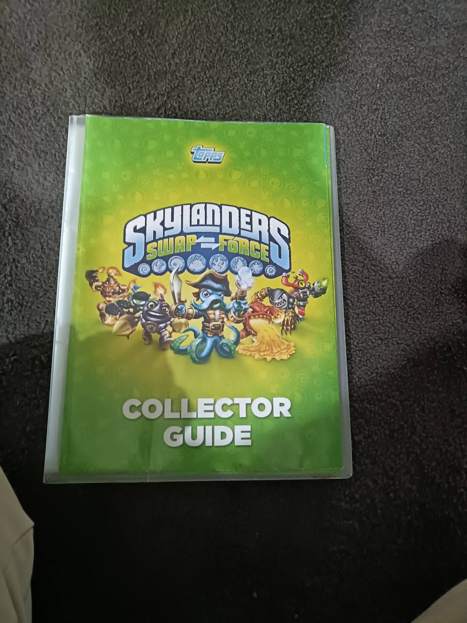 skylanders card binder Trading Card Holder,Card Album Binds Books Cases Folder Case Compatible with Card Toys Free and no PVC My Skylanders Stat Card Binder