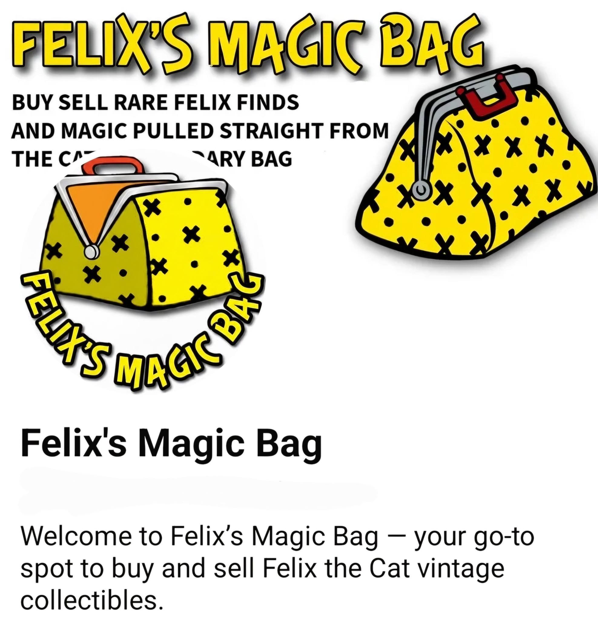 Felix's Magic Bag helps families preserve Felix the Cat collectibles