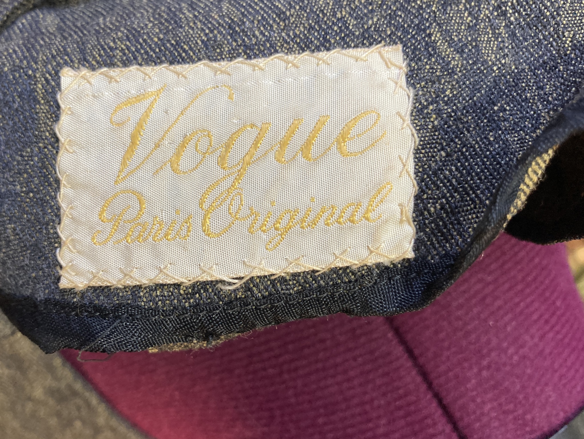 Patron De Couture Vogue Couture B36 Années 70 Par Jean Patou - Veste Et Jupe, Non Découpé, Neuf, USA