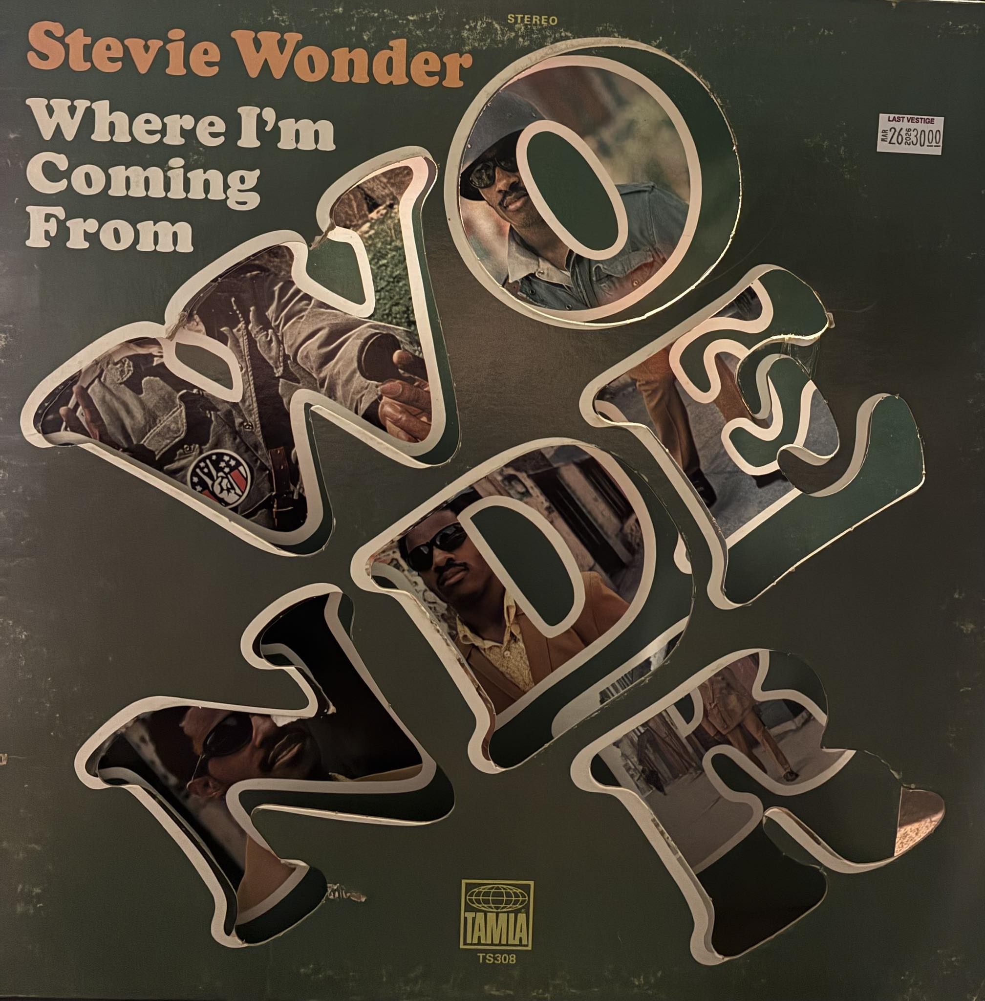 Stevie Wonder's 1971 album Where I'm Coming From