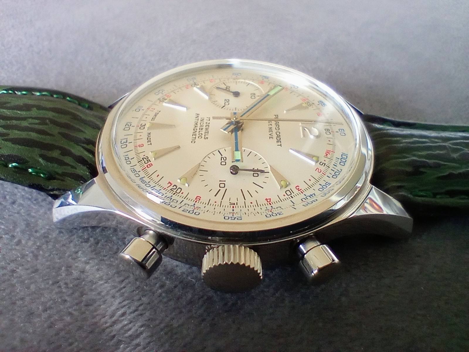 Valjoux春田　 Picard Cadet Chronograph 1960' NEW!!! Valjoux 7733