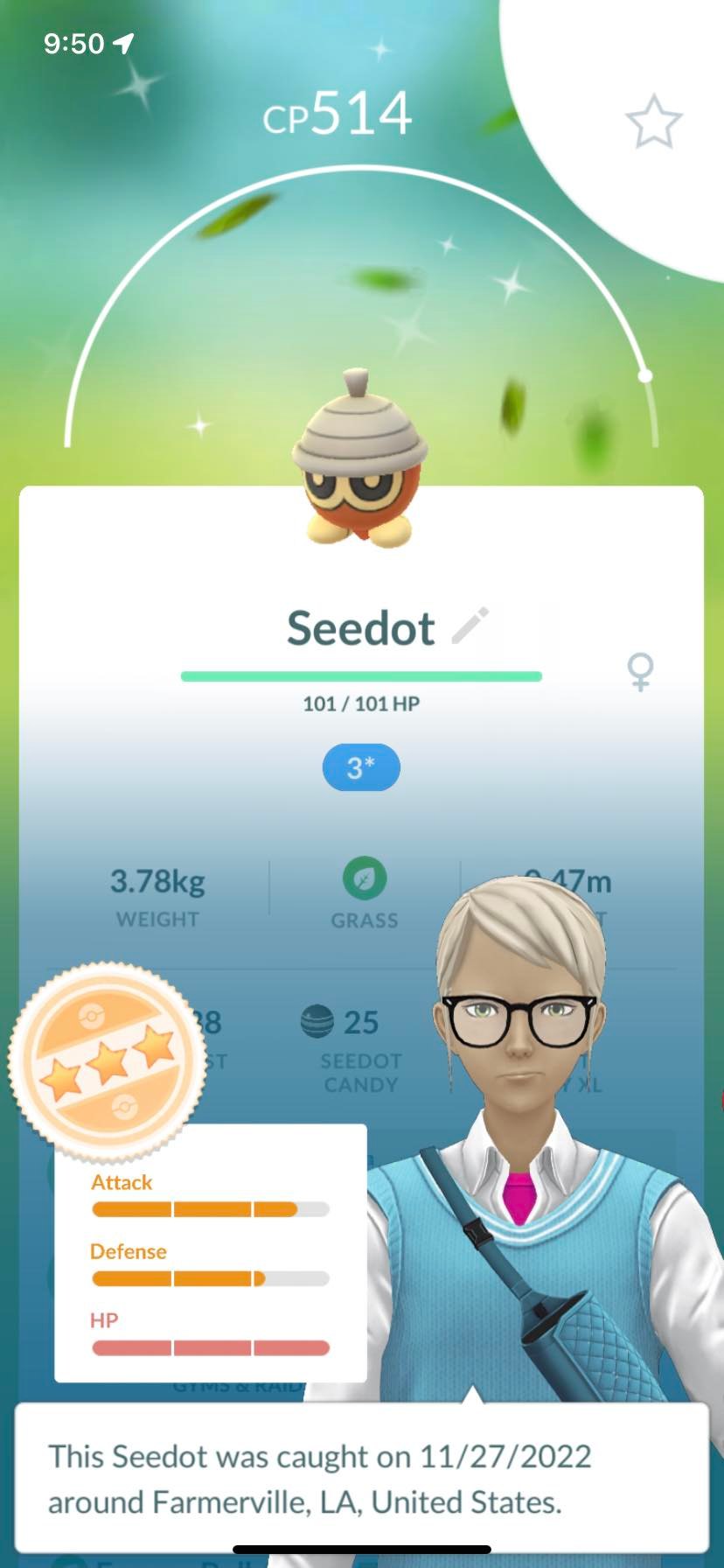Pokémon GO: Uxie Shiny ( Luccicante ) | Mito Di Sinnoh | Account O Scambio? Personaggio Raro