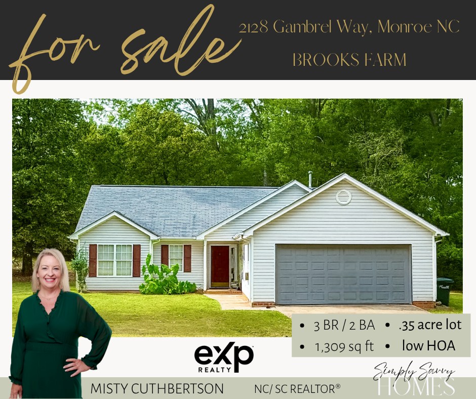 🏡 For Sale in Monroe, NC!... - Misty Cuthbertson Rackcliff | Facebook
