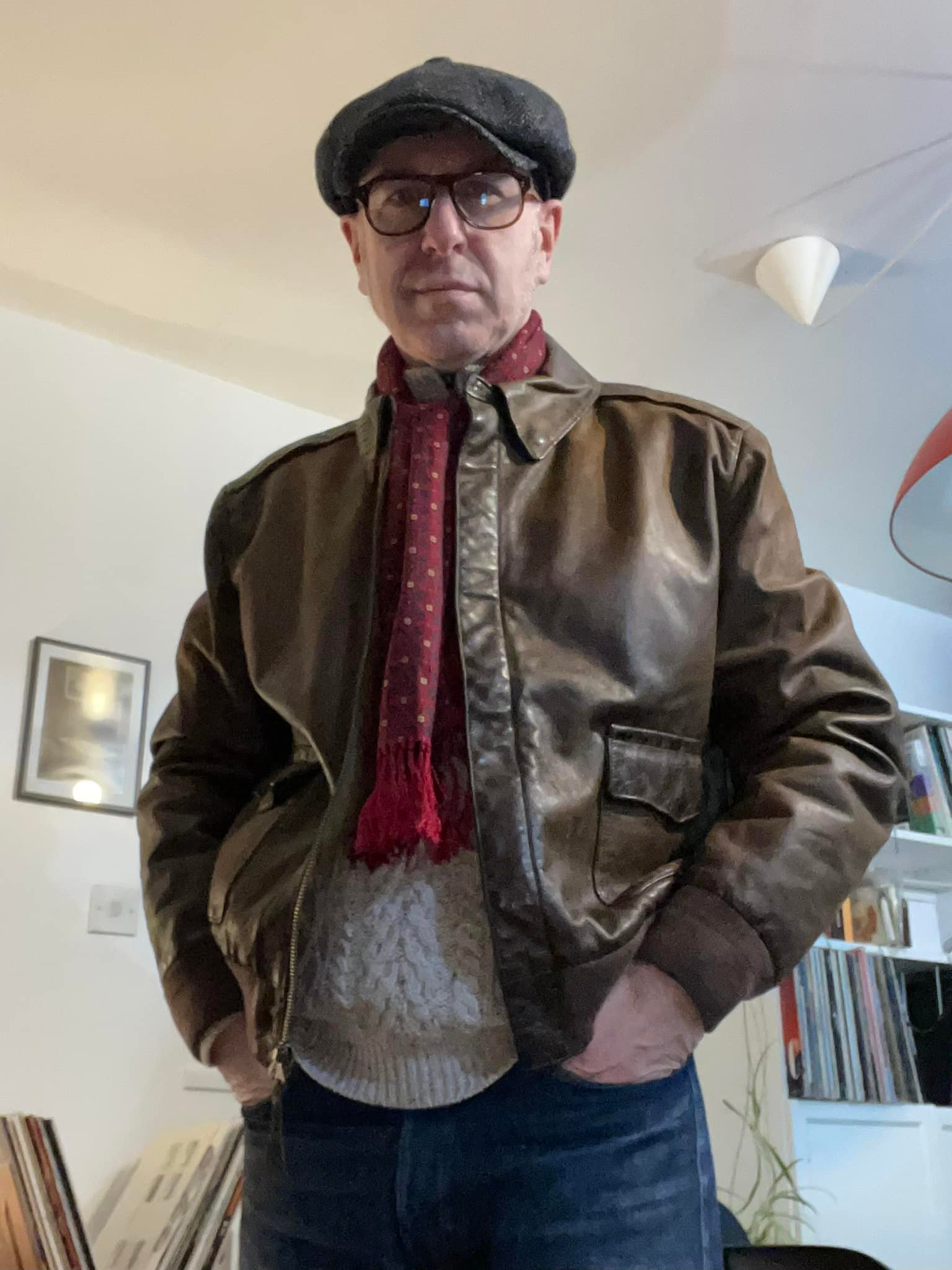 Ralph Lauren type A-2 flying jacket for sale