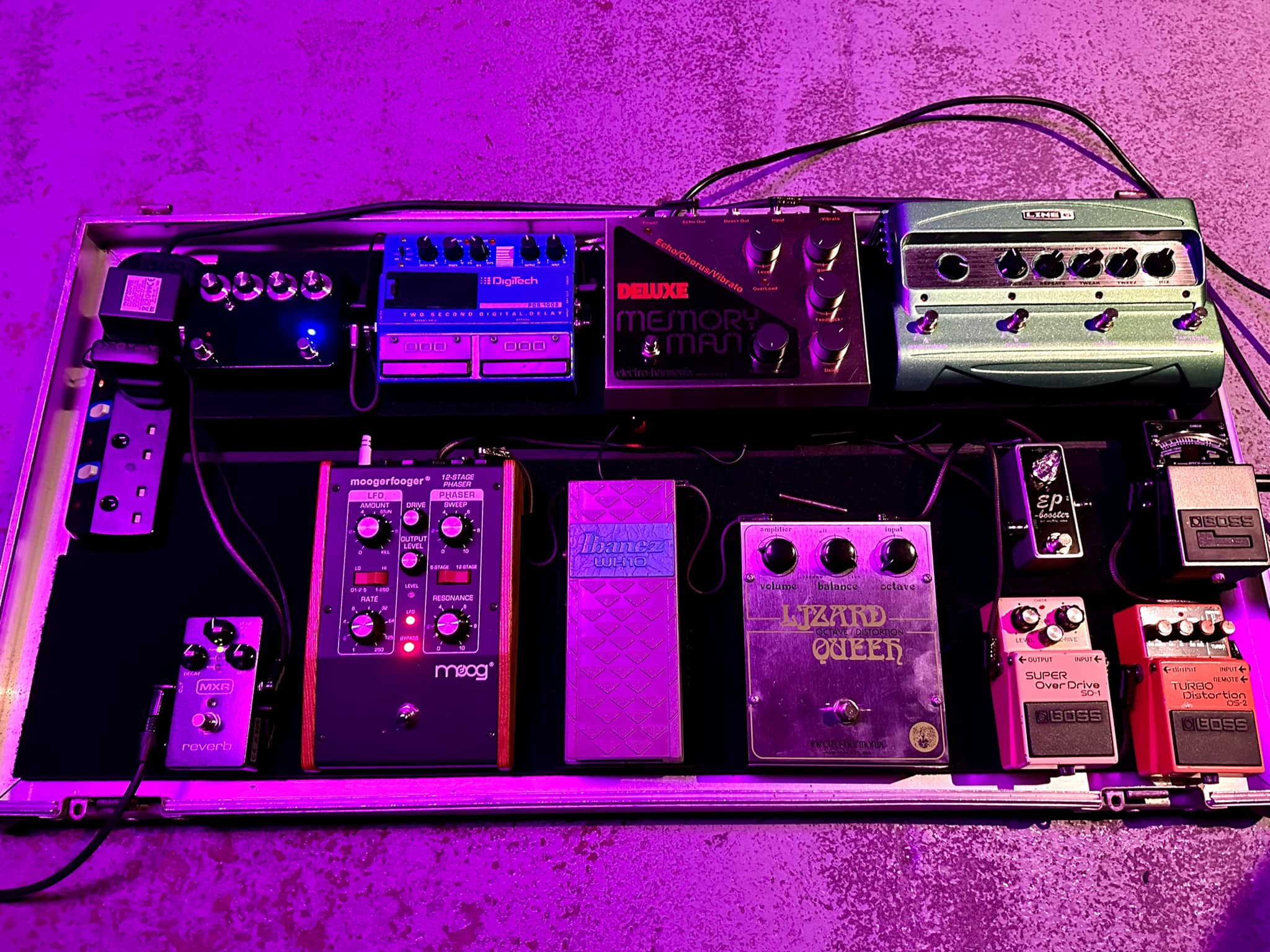 Big Box Lizard Queen with 1977 Little Big Muff