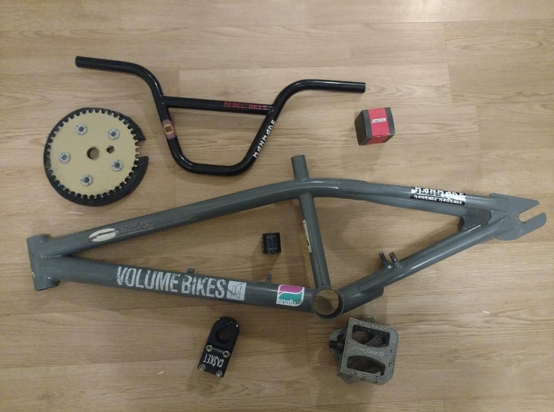 Volume Bikes Destroyer BMX フレーム Volume Bikes Destroyer BMX フレーム Volume Destroyer BMX bike build