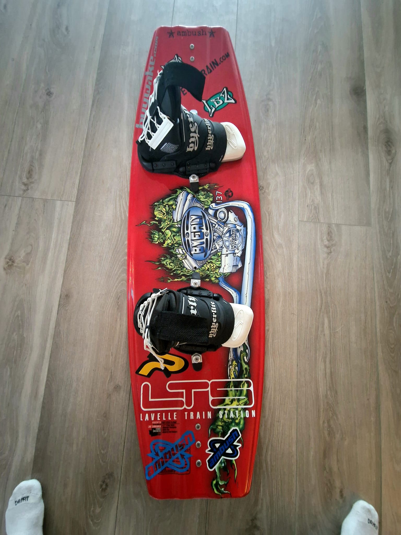 Rare Byerly Wake Tech Signature Board