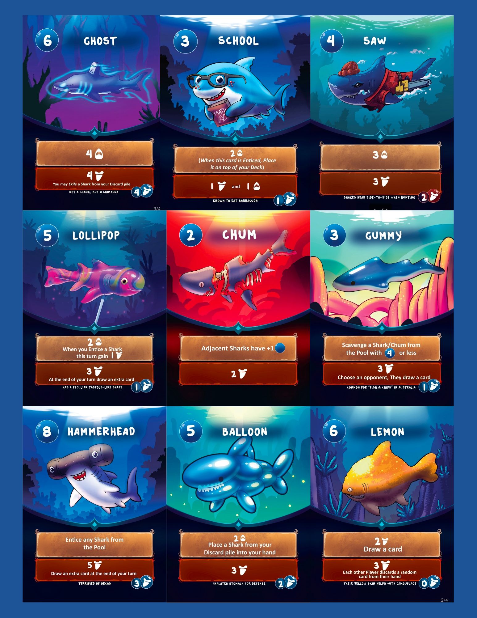 Including coins in shark mania game orders