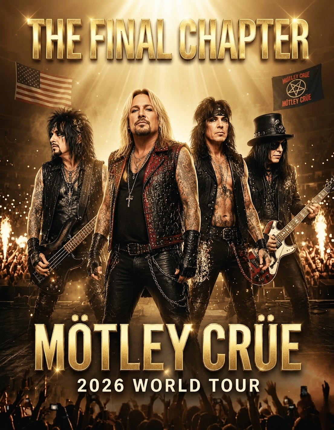 Mötley Crüe — The Last Turn (2026) 🔥🎤 Four legends. One final