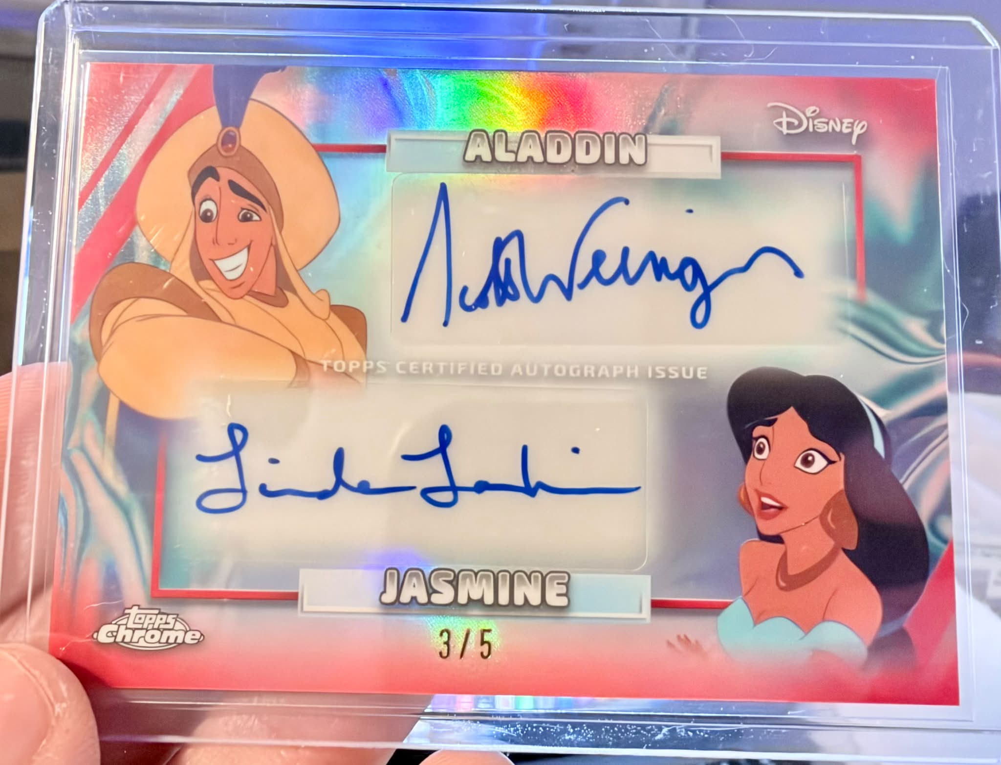 UNBELIEVABLE! We pulled one the biggest autograph cards we have