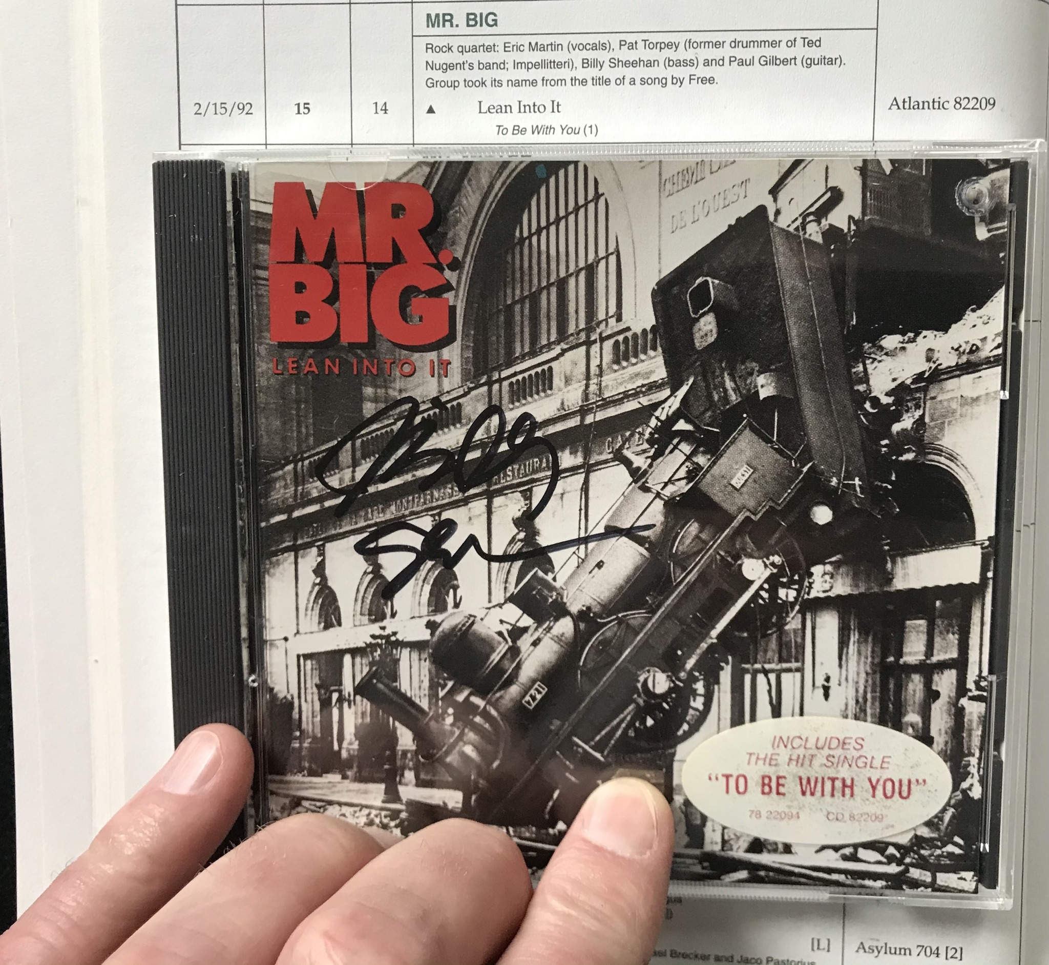 Happy 28th Anniversary to Mr Big