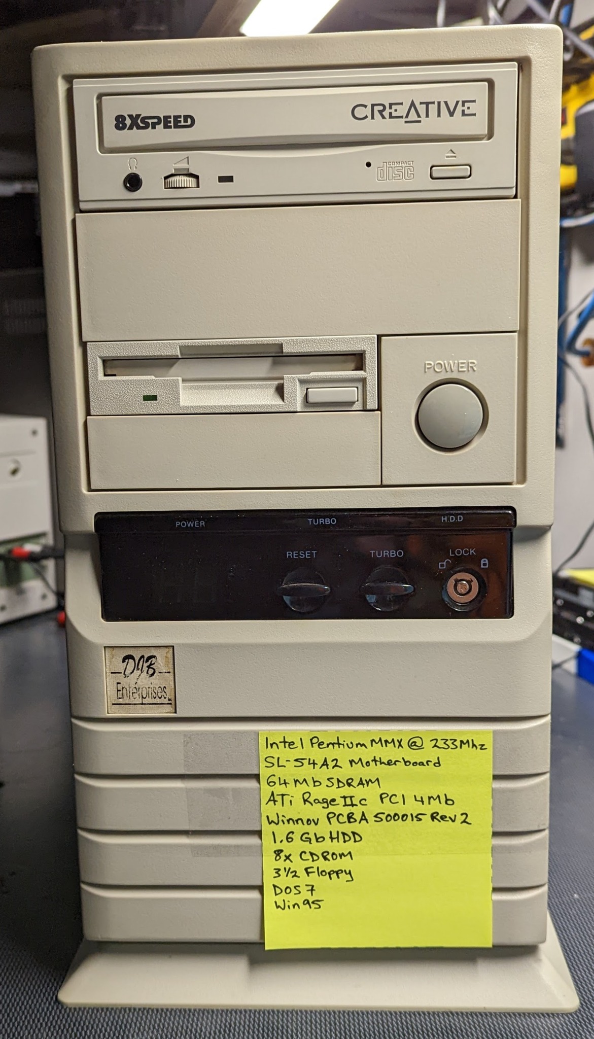Reviving an old EPOS unit for DOS gaming
