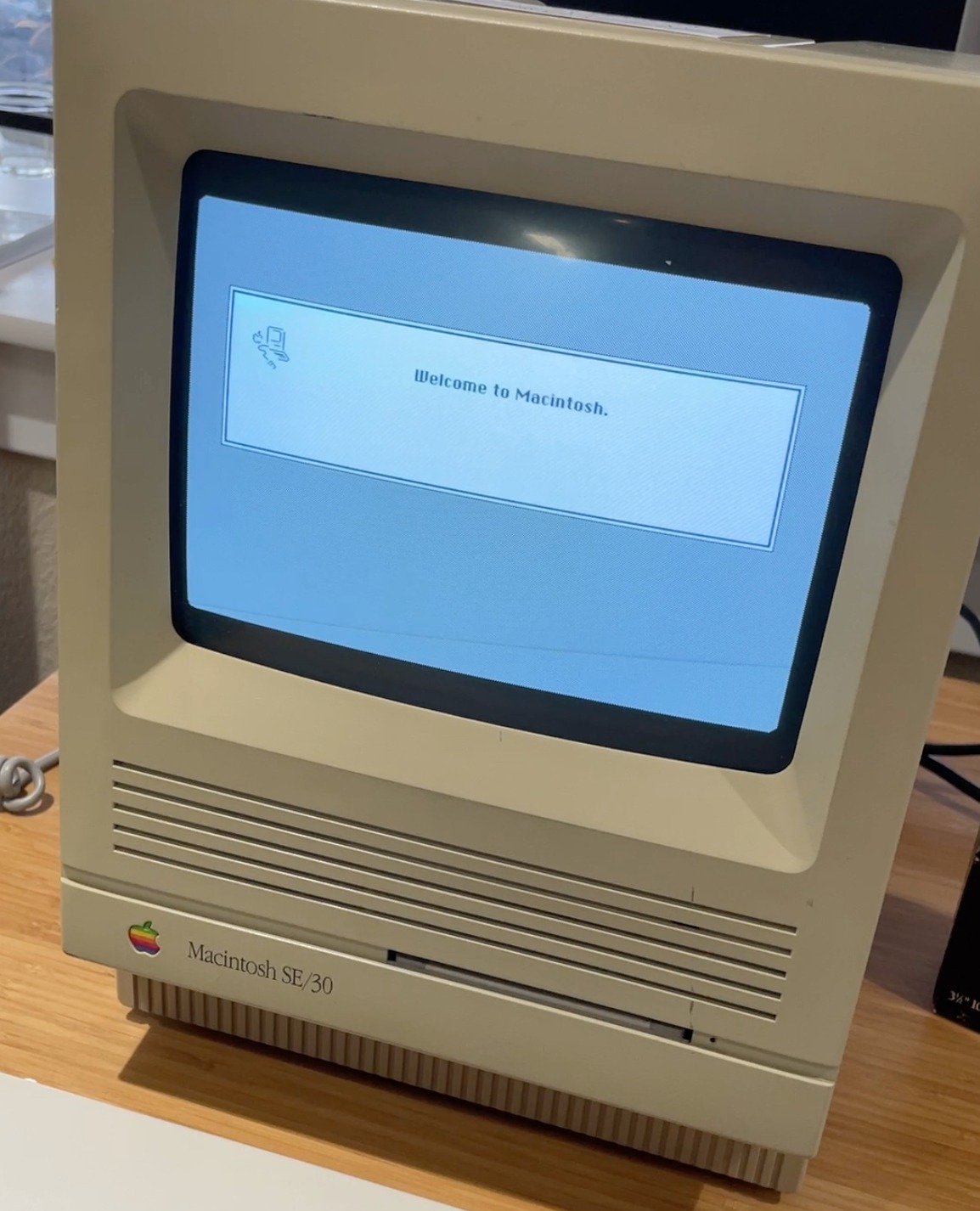 The Macintosh SE/30 (1989-1991) was Apple's fastest compact B&W
