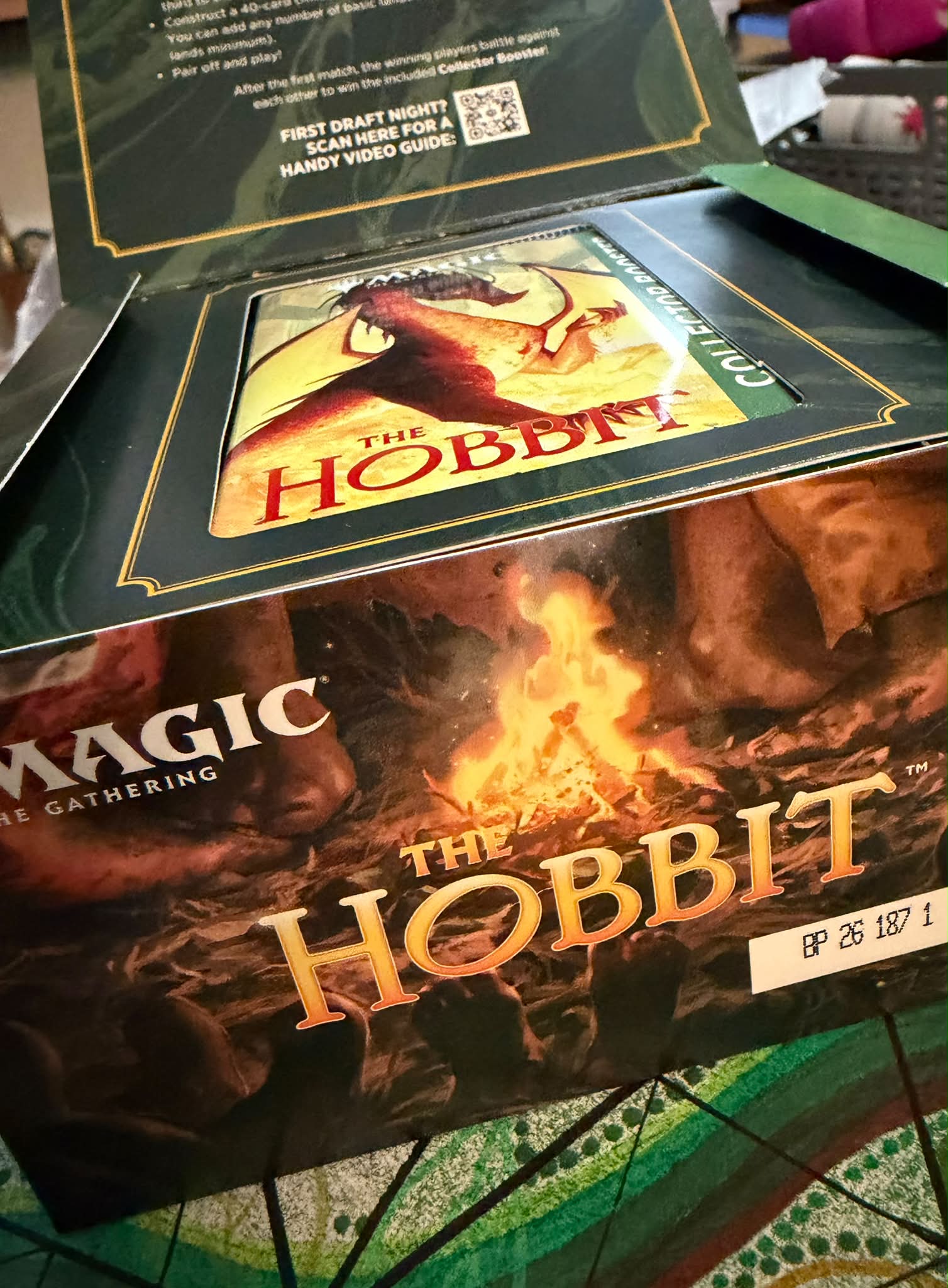 Magic: The Gathering draft night box pulls from The Hobbit set