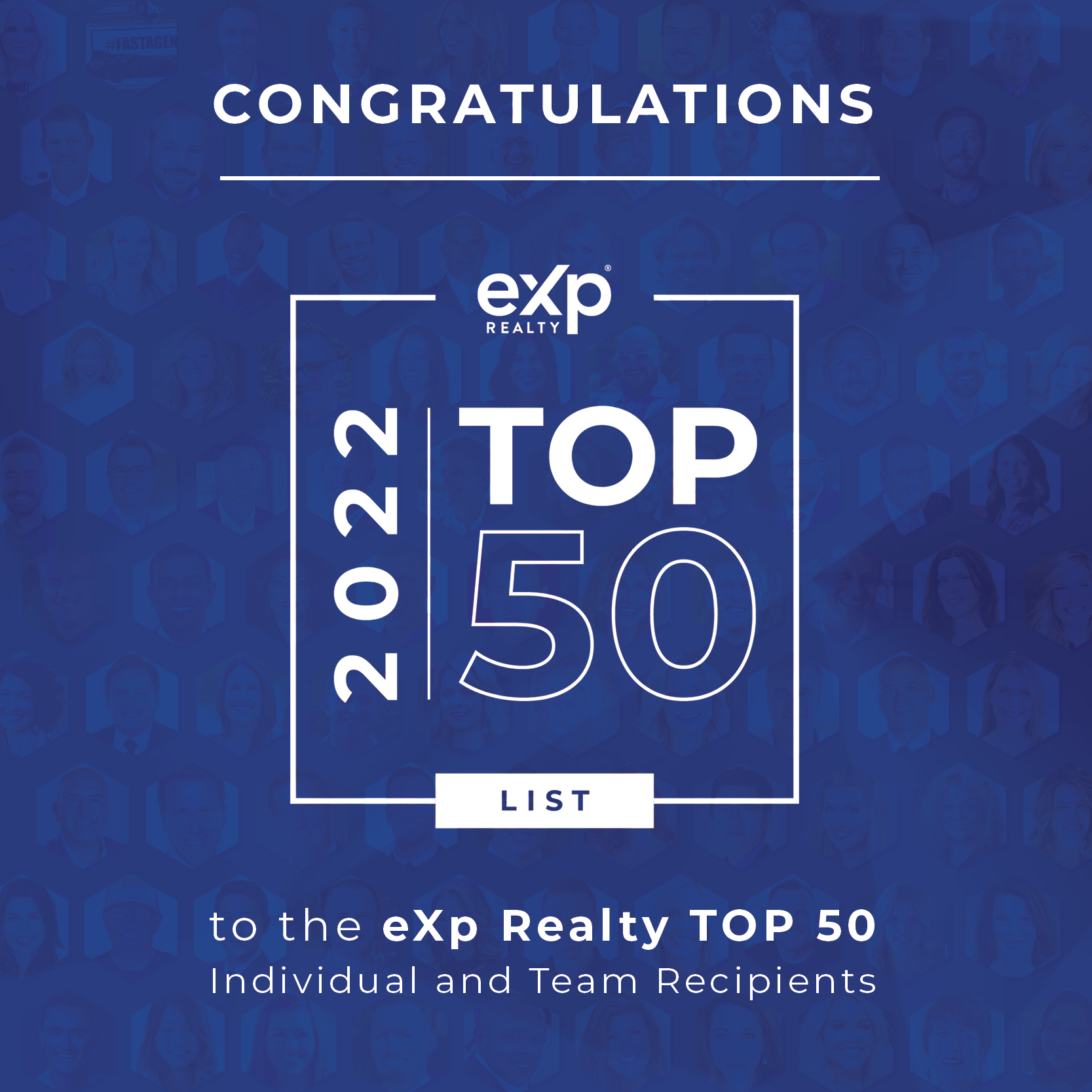 eXp Realty - Congratulations to the Top 50 individual... | Facebook