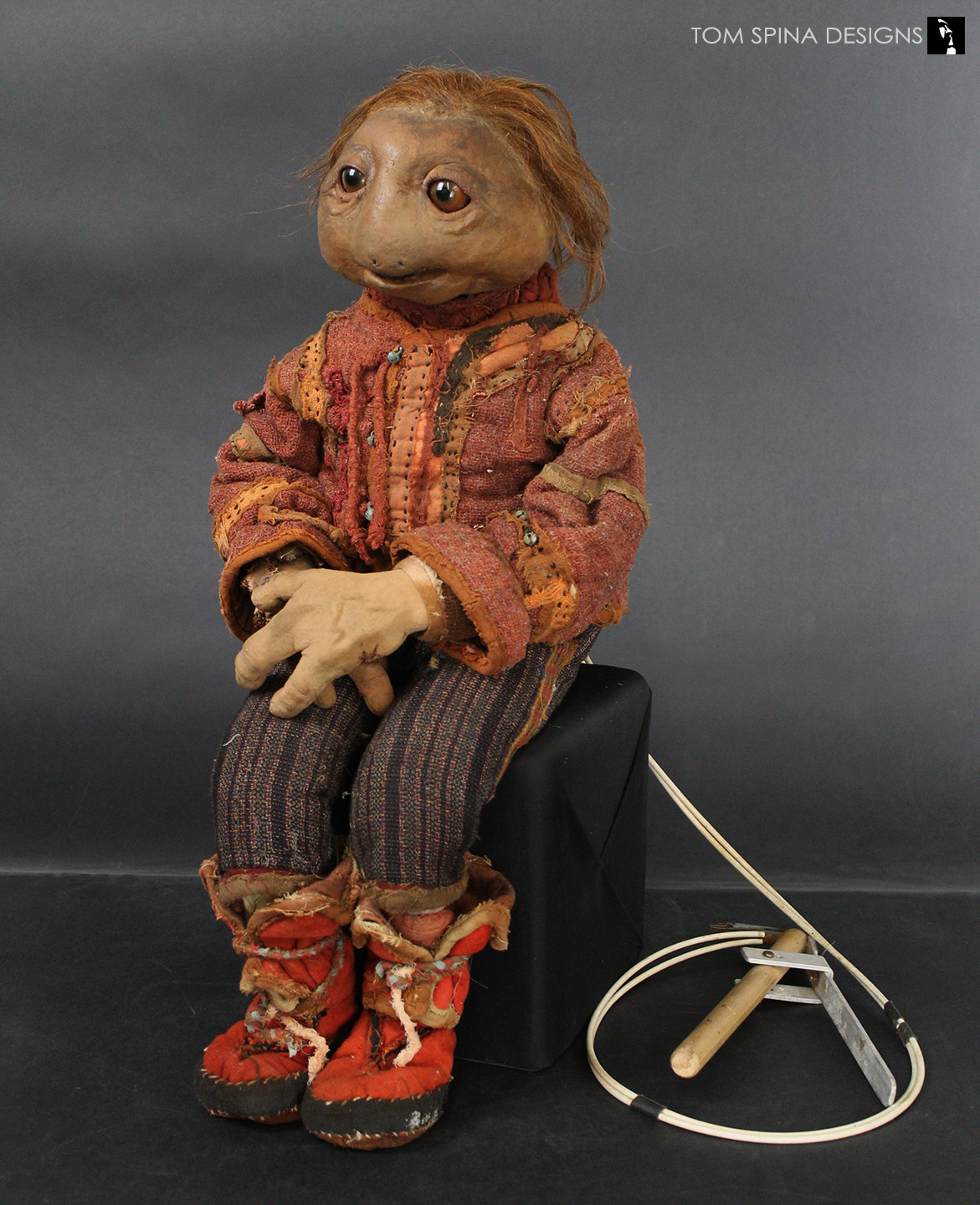 Tom - Our restoration of a foam latex Podling puppet from Jim Henson's ...