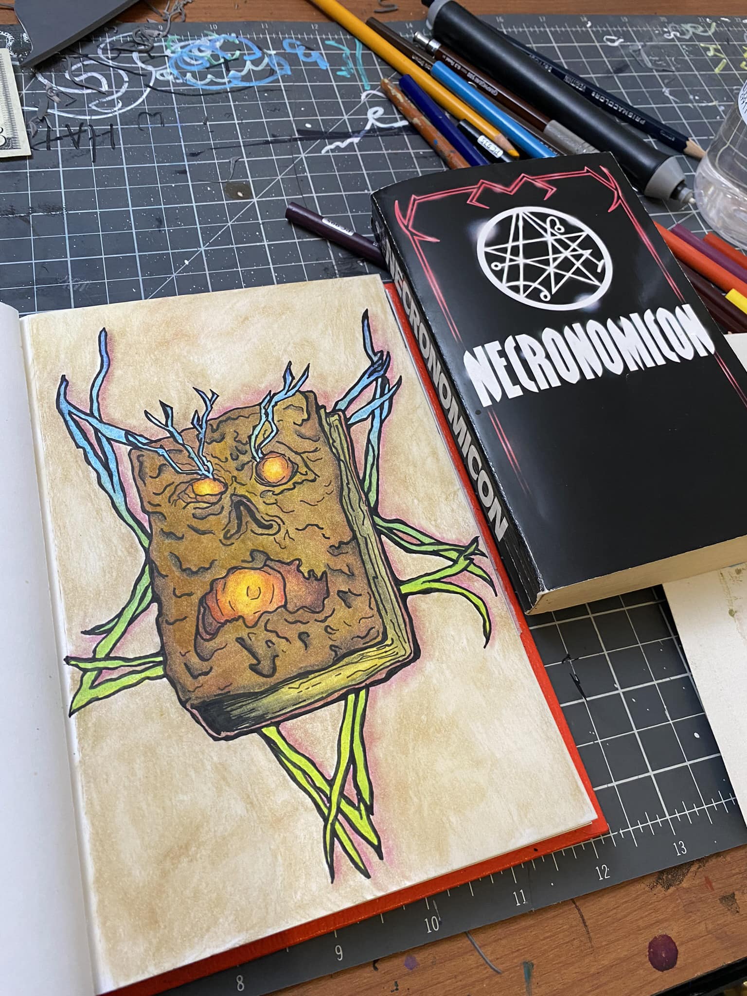 Evil Dead inspired C64 multicolor drawing