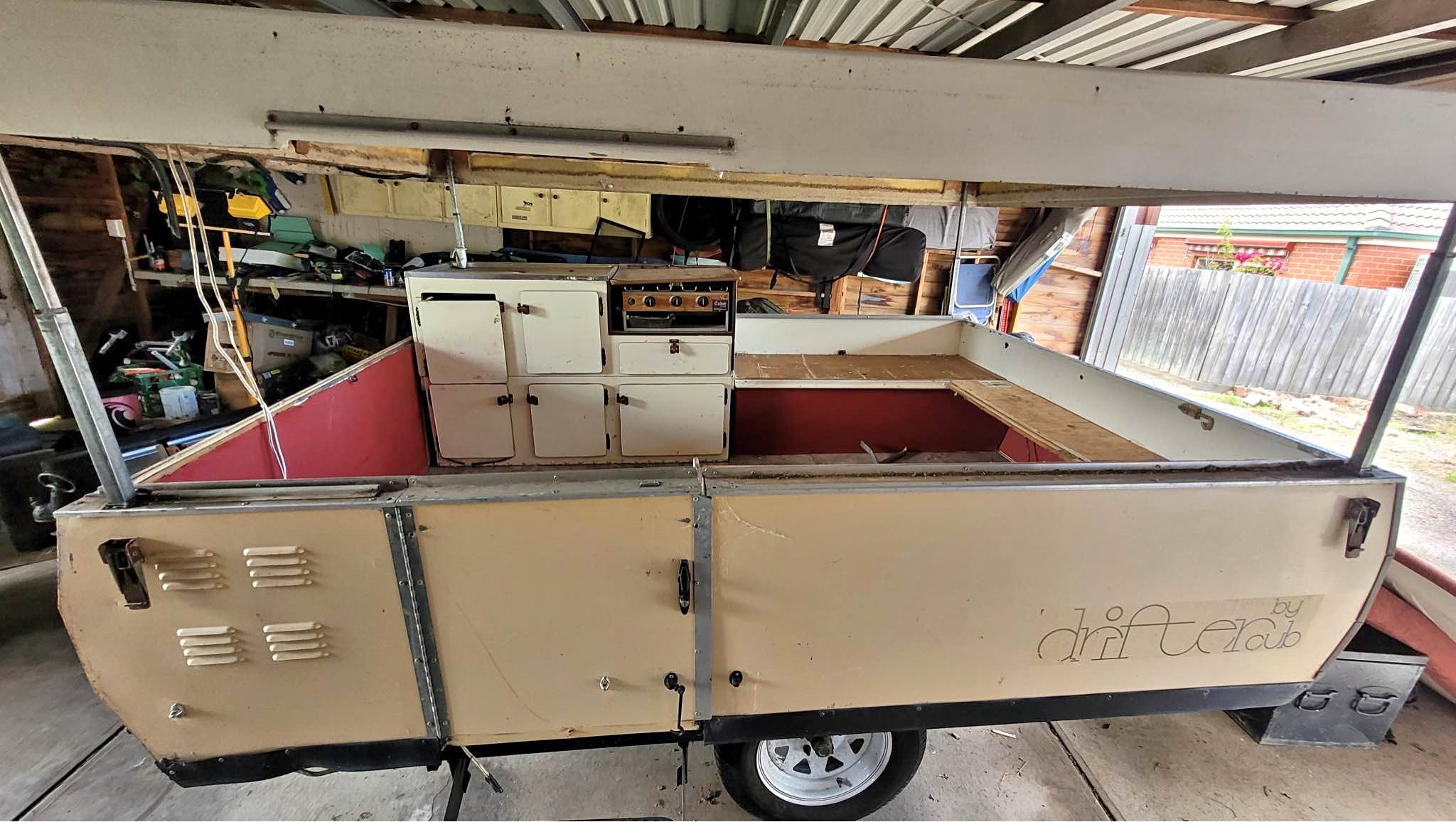 1986 Camper trailer - Pop Top Cub Drifter - Project! - RVs & Campers ...