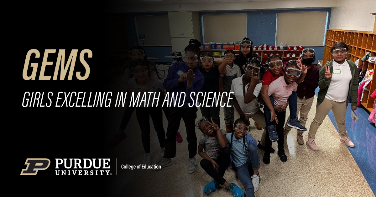 College of Education, Purdue University - “I was concerned about math ...