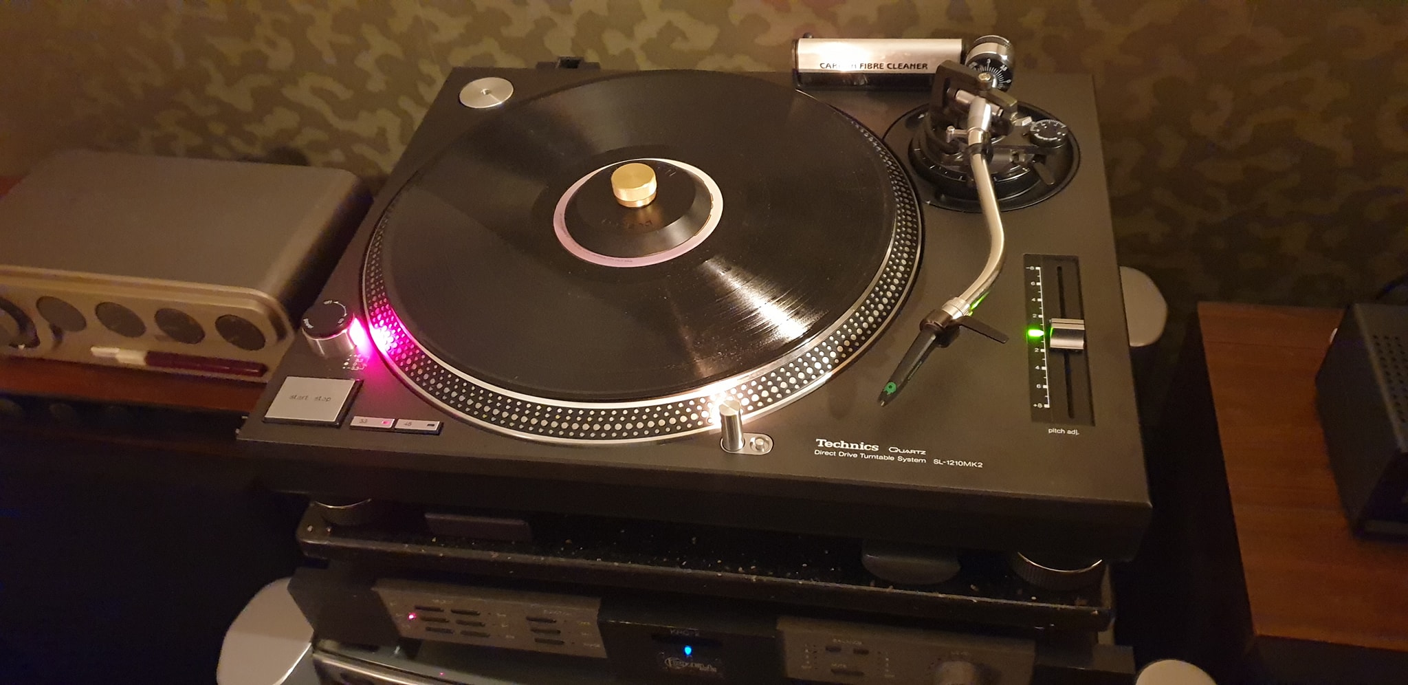 Technics SL-1200 / SL-1210 Series Clear Acrylic Dust Cover With Hinges - New, JP Style