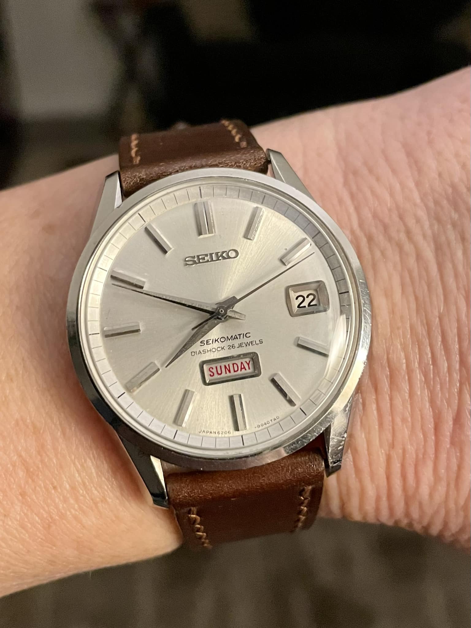 Montre Seiko Seikomatic 6206-8130 - Automatique - 1966 - Garantie 1 An