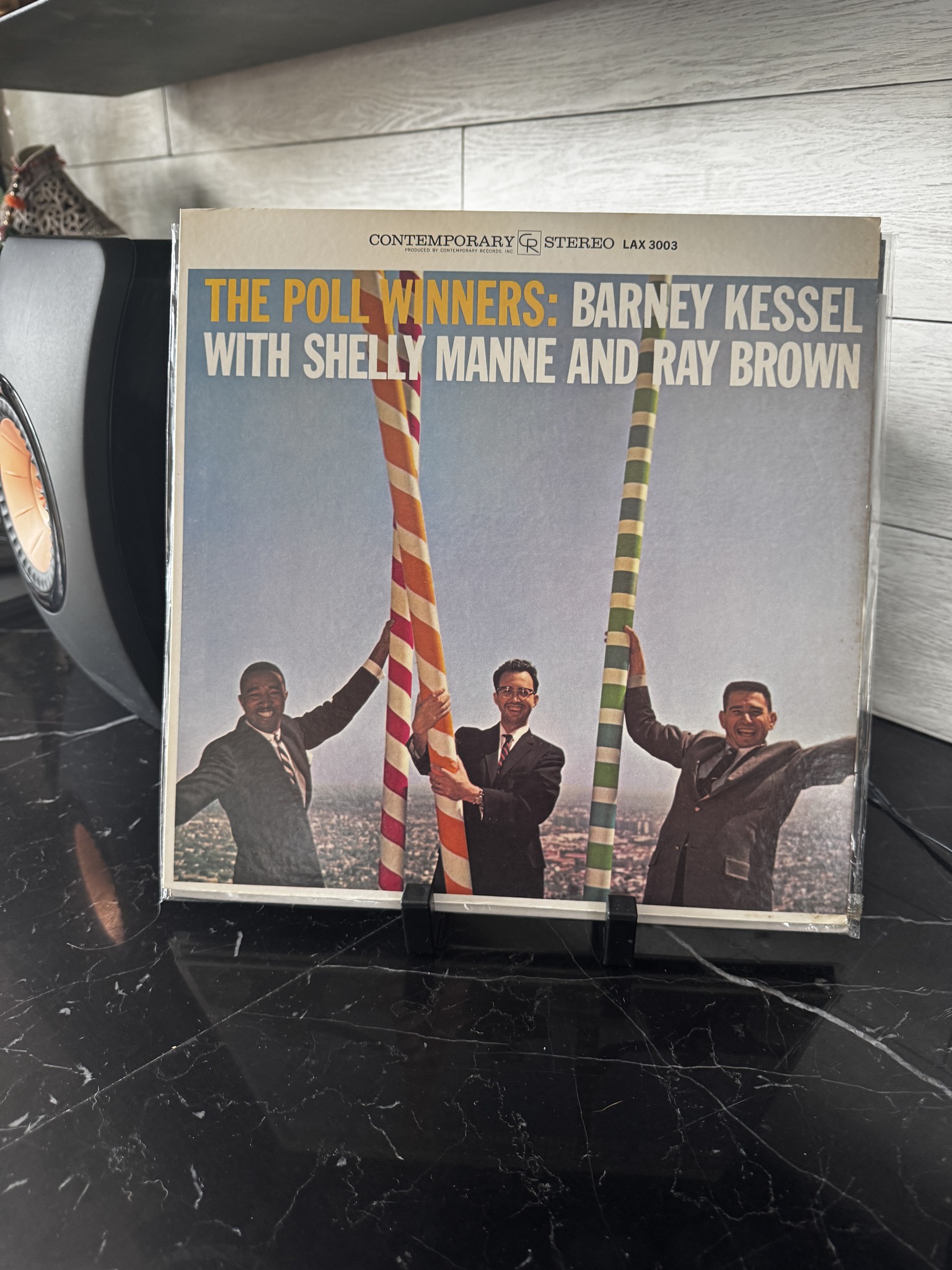 In the 1950s, Barney Kessel, Ray Brown, and Shelly Manne played in 