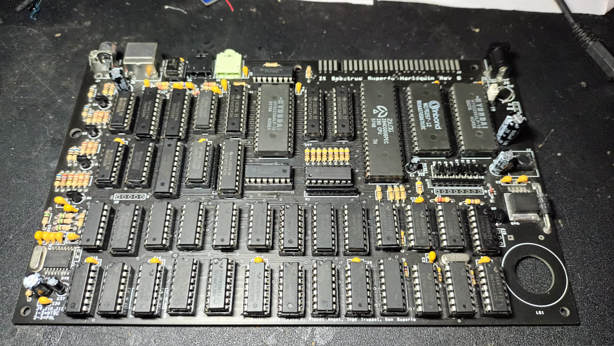 Q128 synthesizer issues with glitchy display