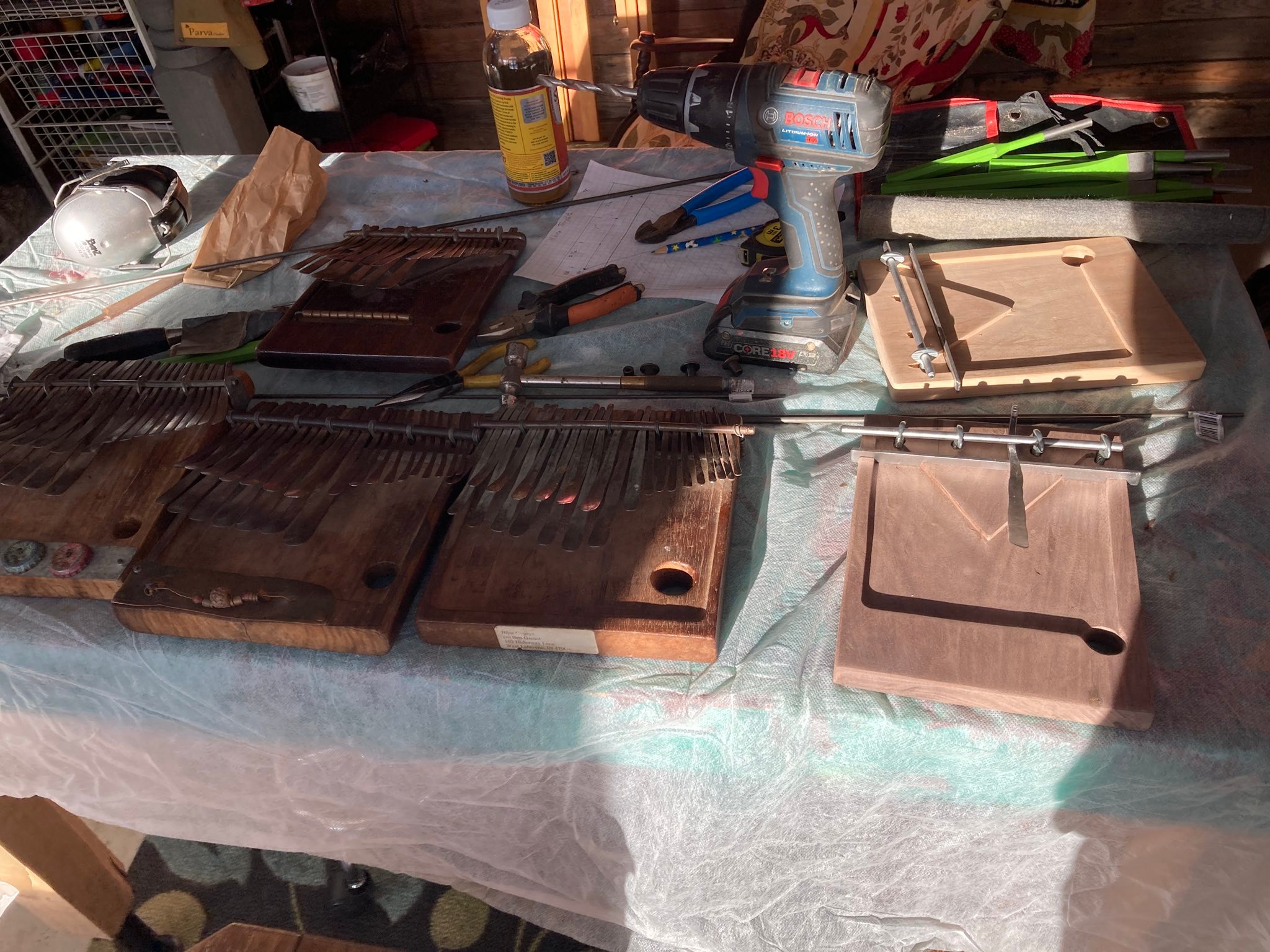 DIY Mbira Construction Tips