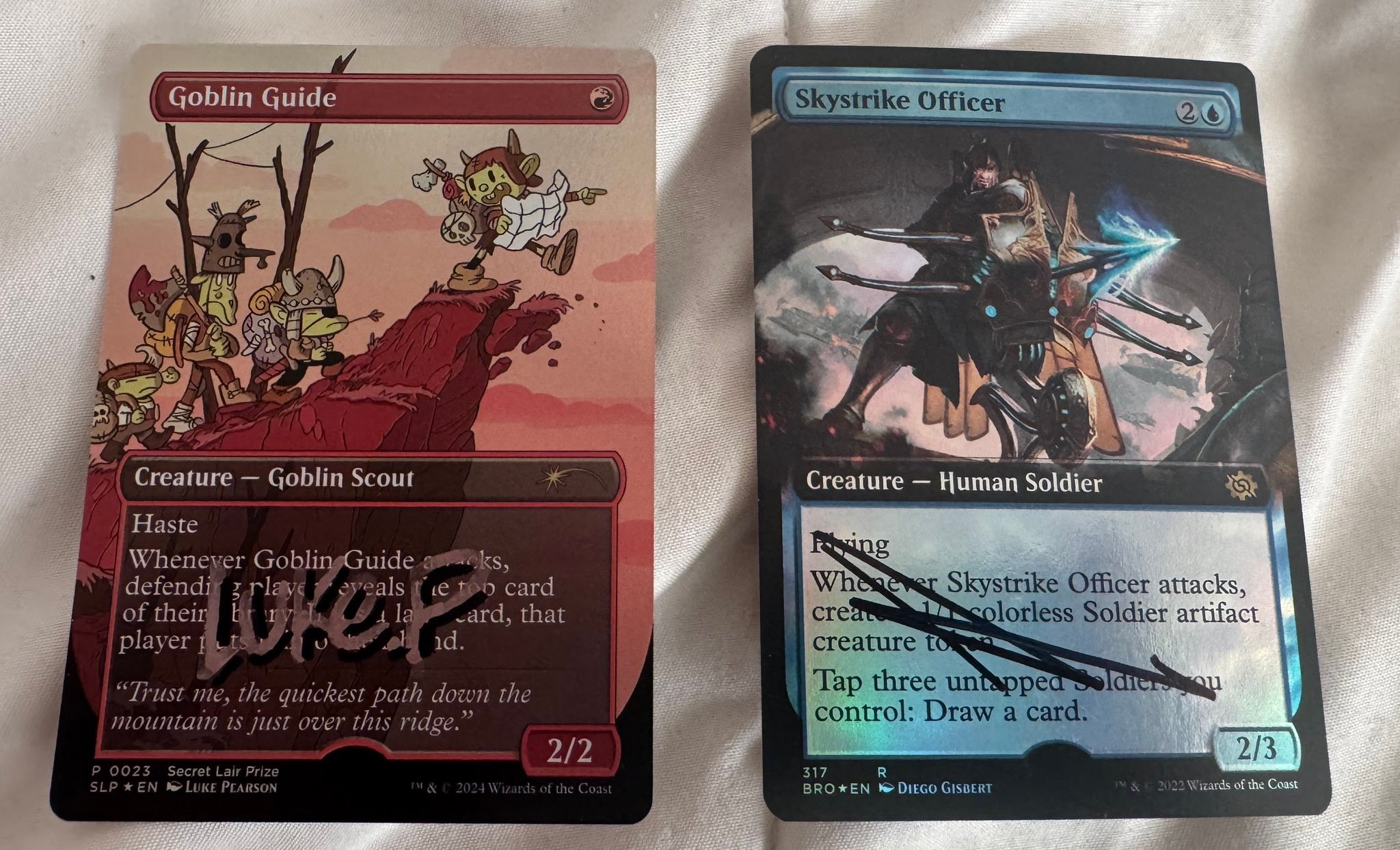 all mtg cards by luke pearson Secret Lair: Featuring: (Foil Edition) Toys & Games Deathtouch At the beginning of your end step a:"luke pearson"  Scryfall Magic: