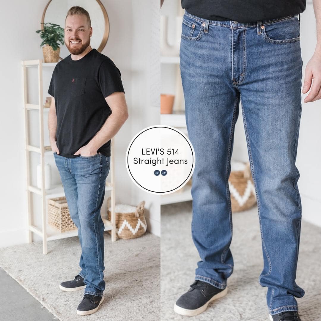 Levi's 514 straight cut jeans for sale