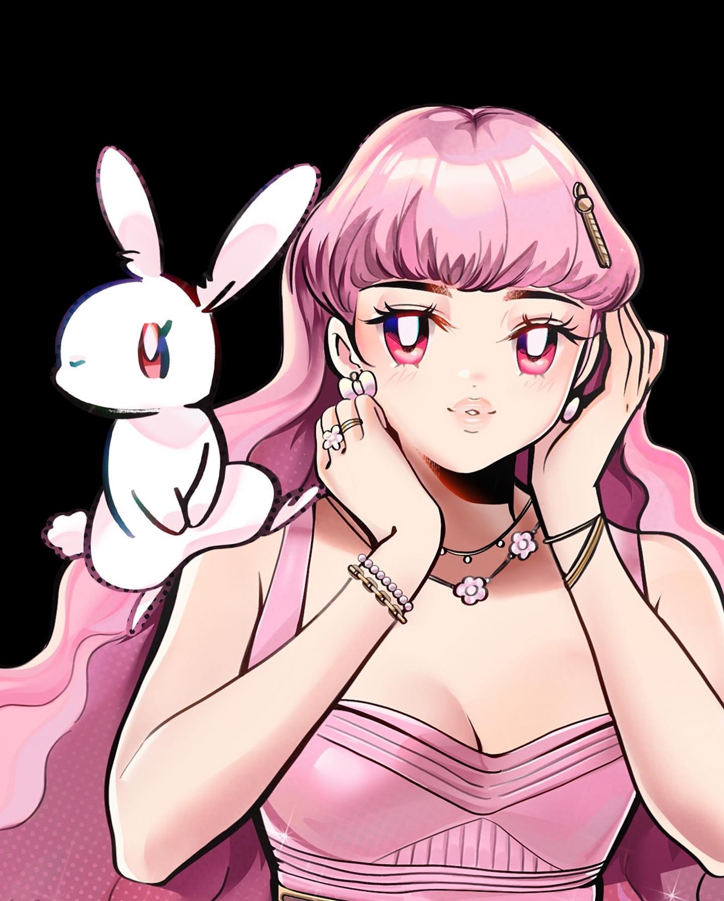 Meet Mochi! 👑🐰 When it comes to quality control for our upcoming ...