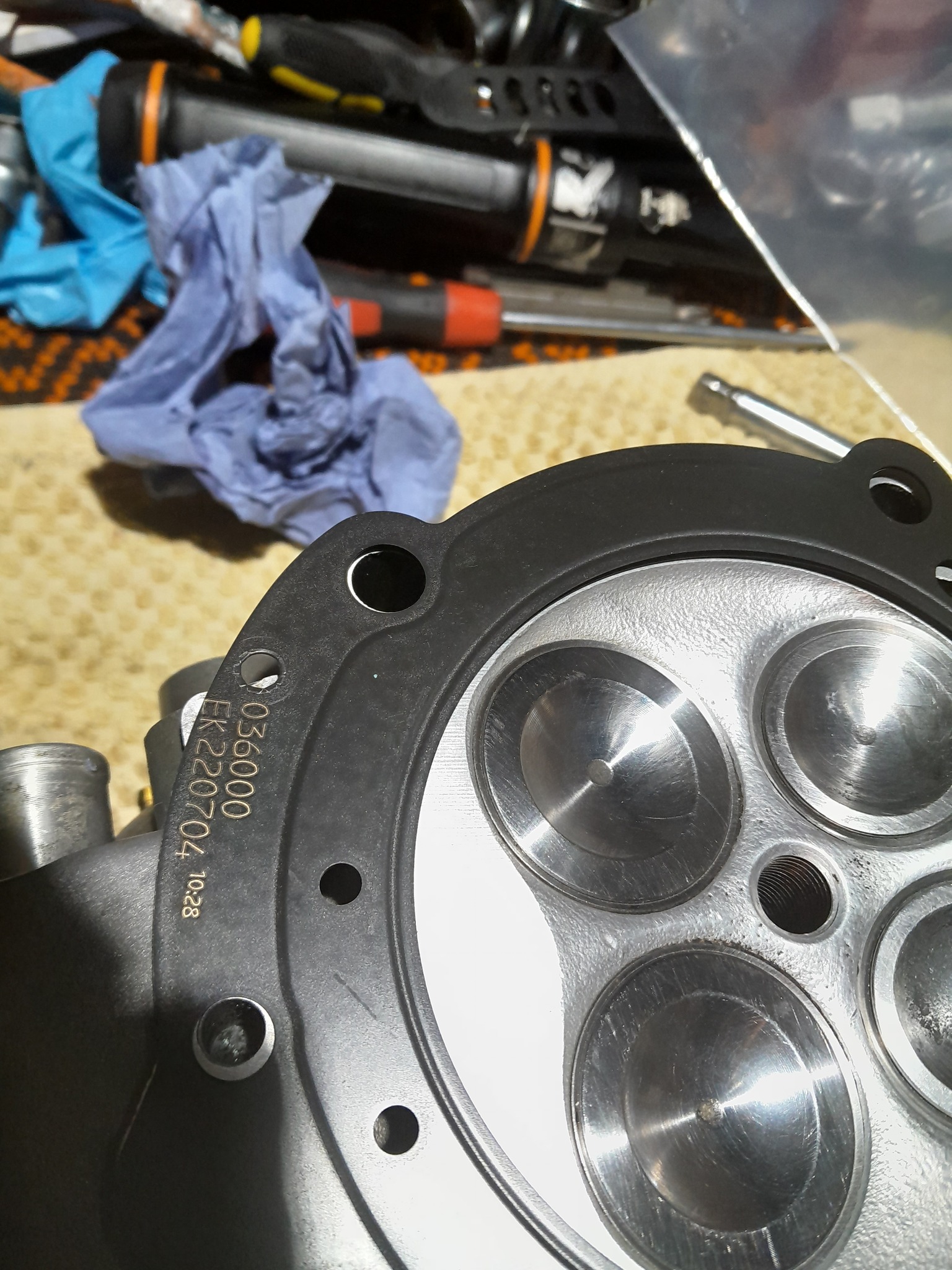 What's the head gasket part number for 2003 Sportster 4 Tec?