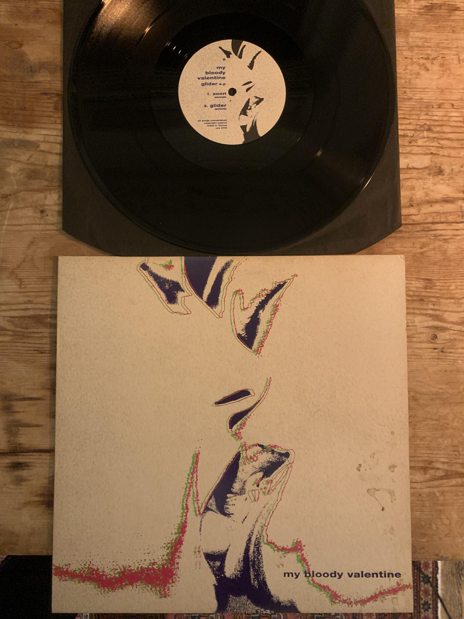 My bloody valentine, SOON, the Glider ep Creation 1990