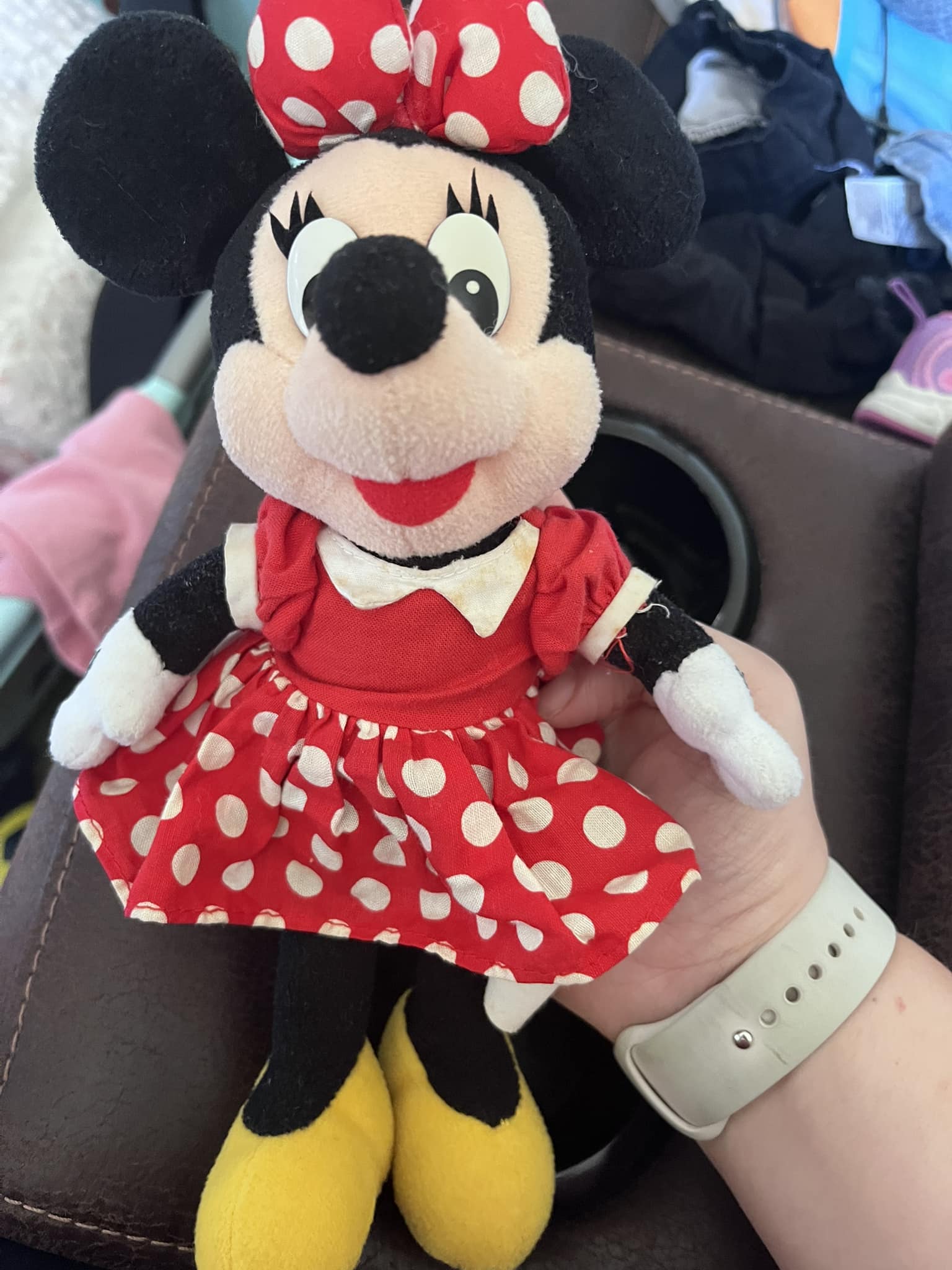 My 1930s styled Minnie Mouse plush I got the other day.