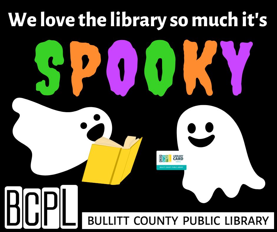 Show your library love ️👻... - Bullitt County Public Library | Facebook
