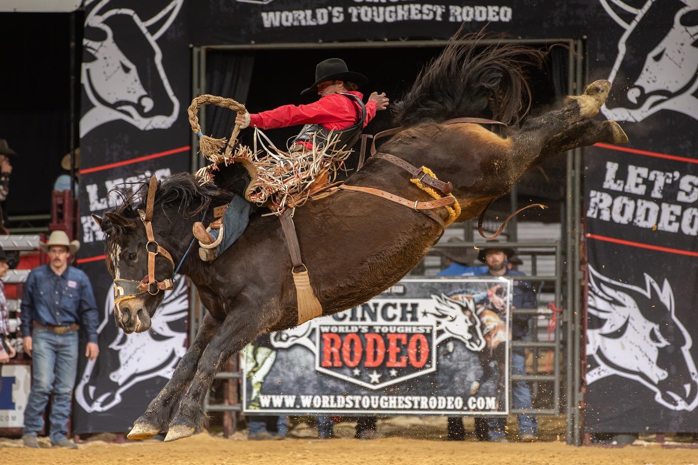 We love a good Saddle Bronc... - Cinch World's Toughest Rodeo