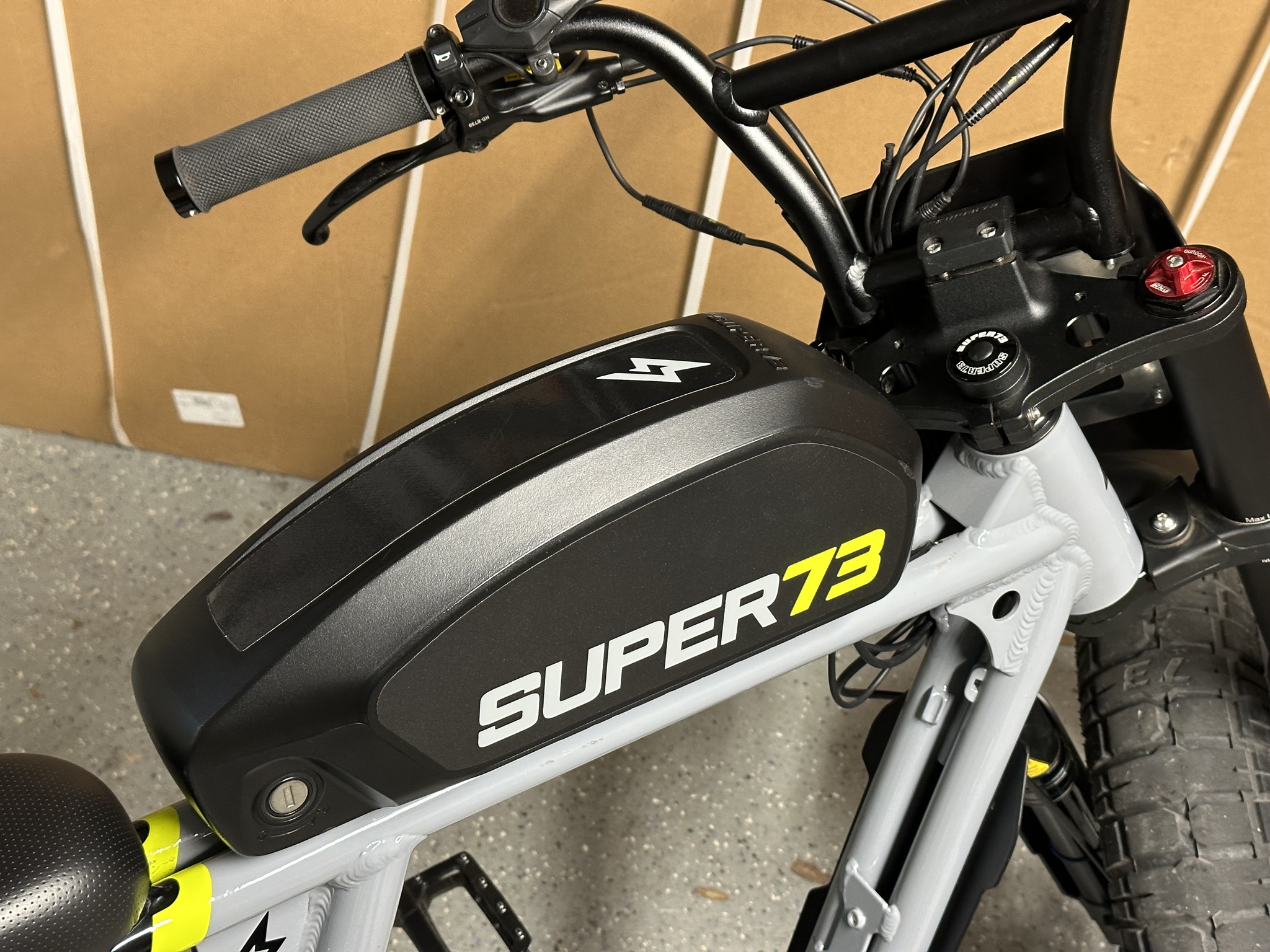Super 73 RX full stock delete with custom conversion kit