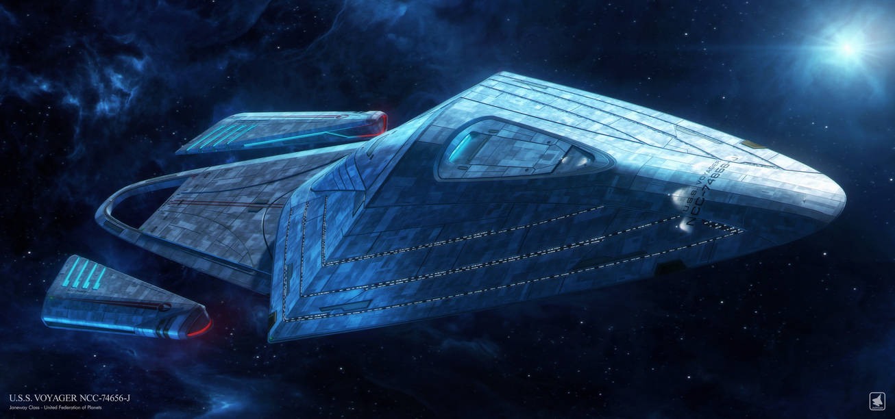 USS Voyager NCC-74656-J from 32nd century